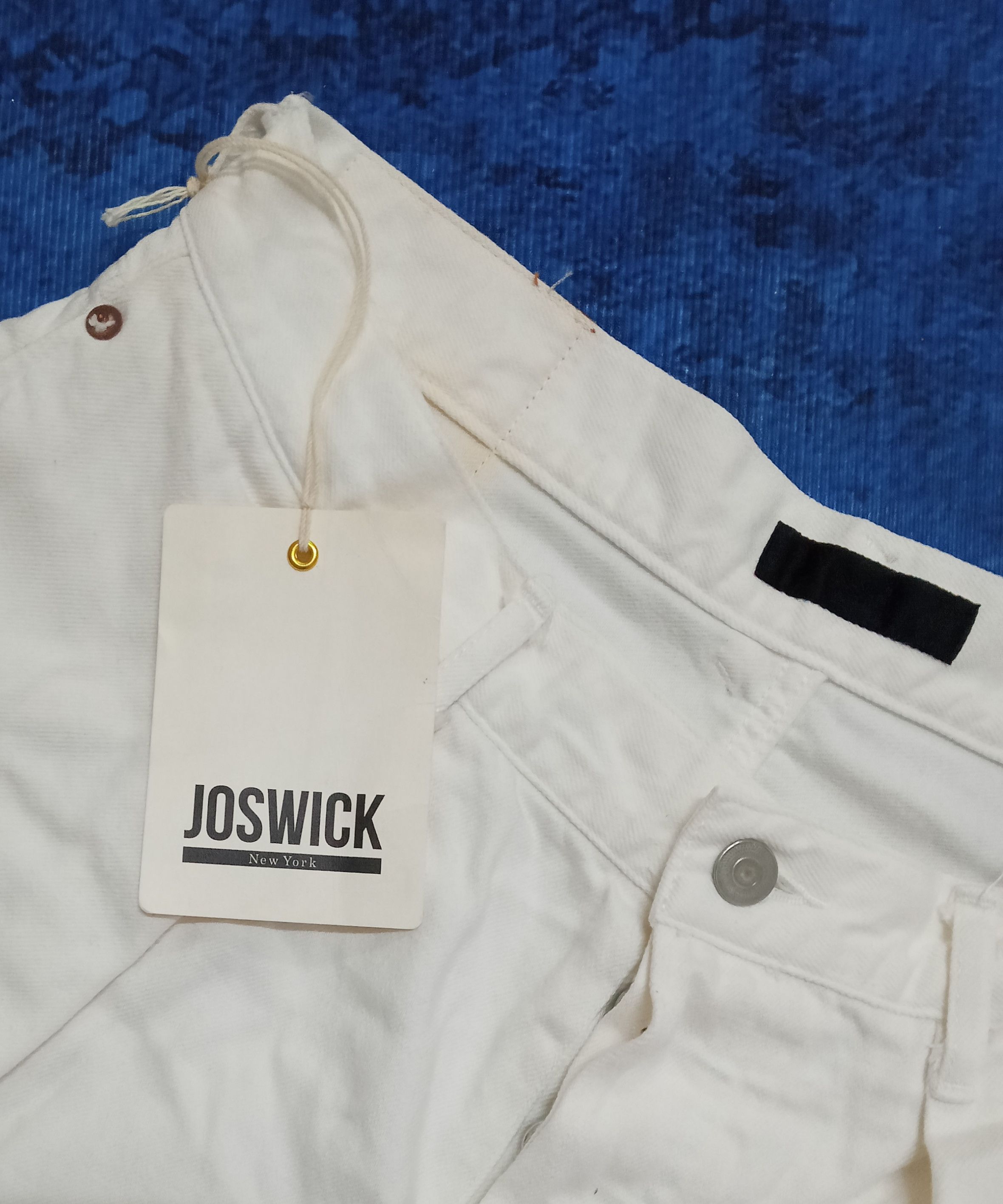 Japanese Brand Joswick New York Pleated Redline Selvedge Baggy Pants Size US 34 / EU 50 - 3 Thumbnail
