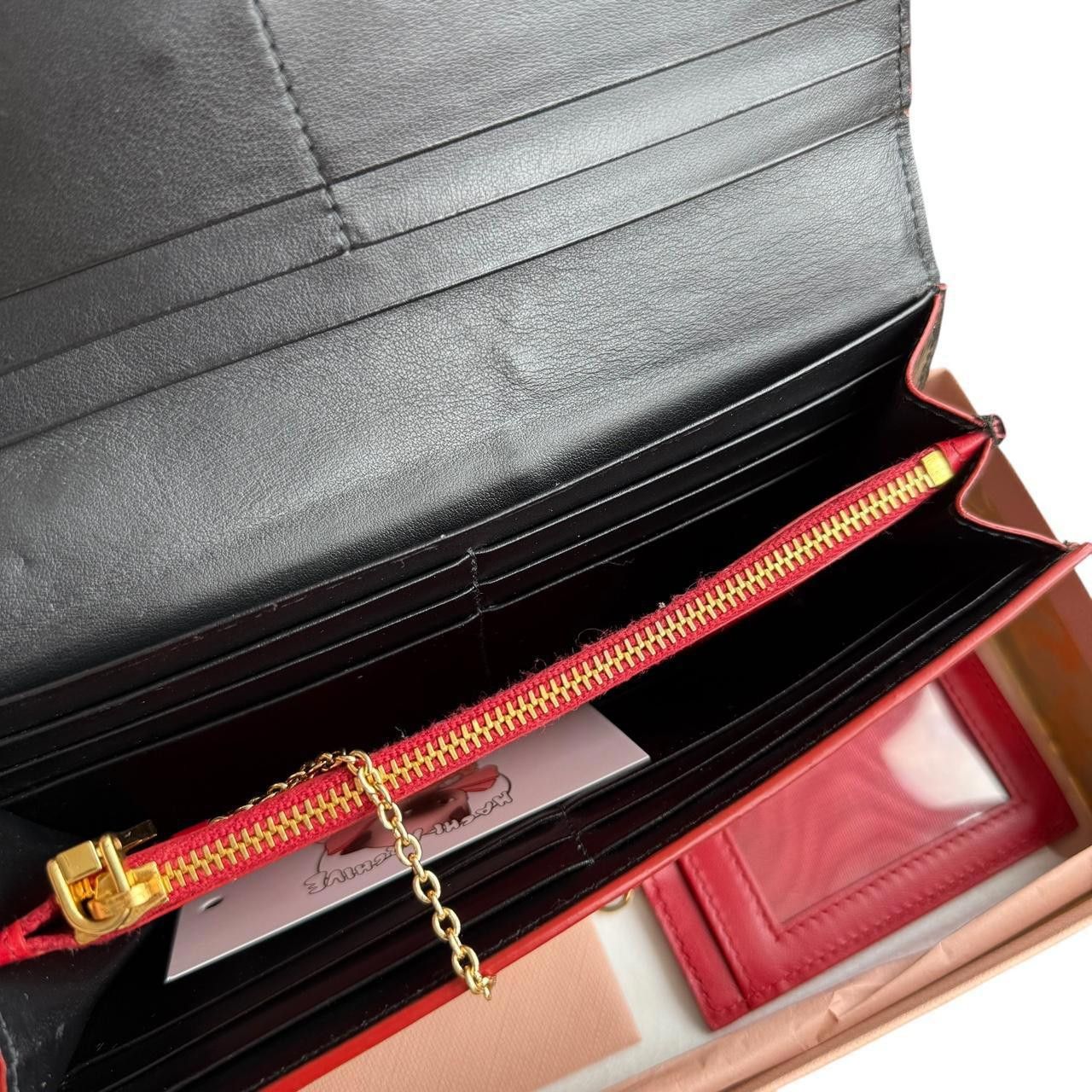 Miu Miu Miu Miu Women's Black Wallet-purs Size ONE SIZE - 3 Thumbnail