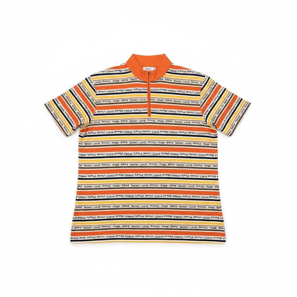 Jean Charles De Castelbajac Vintage Jc De Castelbajac 3/4 zipper spell out shirt Size US XL / EU 56 / 4 - 1 Thumbnail