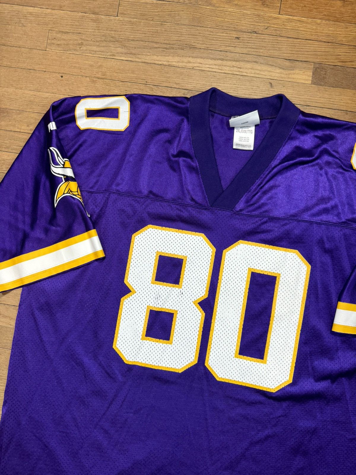 Puma × Vintage Vintage Chris Carter Minnesota Vikings Jersey Size US XXL / EU 58 / 5 - 5 Thumbnail
