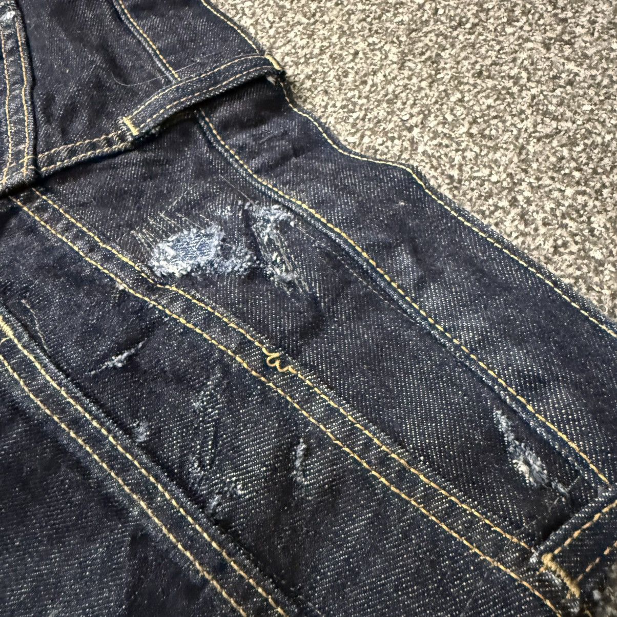 Undercover × Uniqlo 🔥🇯🇵 Japanese Kaihara Denim Uniqlo UJ Distressed Size US 32 / EU 48 - 7 Thumbnail