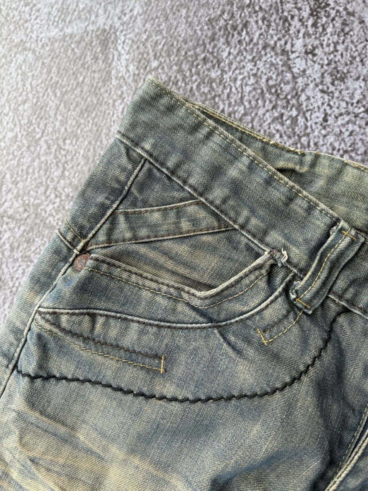 Japanese Brand Distressed Wash Jeans Denim Ifsixwasnine Lgb Size US 30 / EU 46 - 4 Thumbnail
