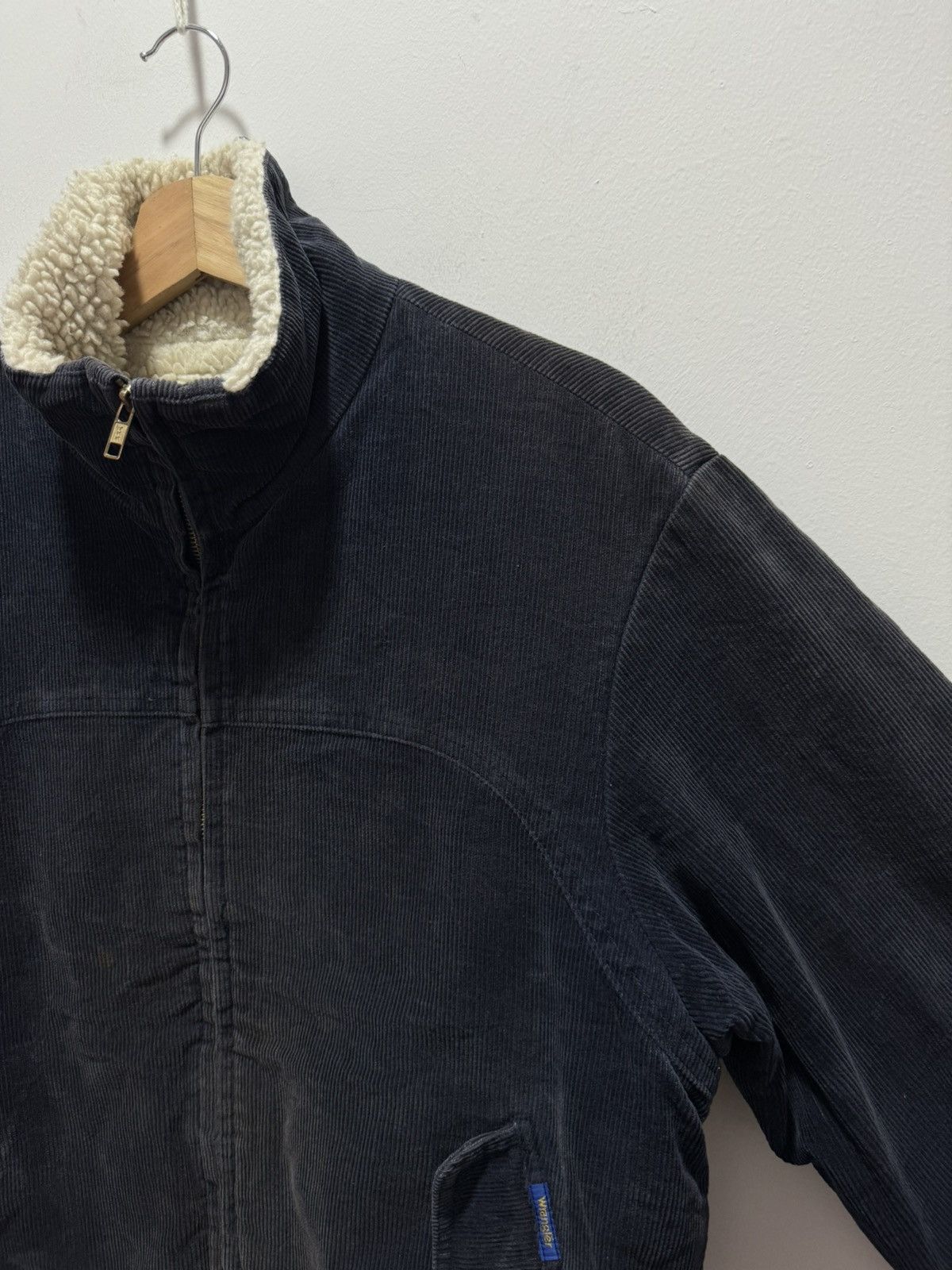 Vintage × Wrangler VINTAGE WRANGLER CORDUROY LINED SHERPA JACKET Size US S / EU 44-46 / 1 - 2 Thumbnail