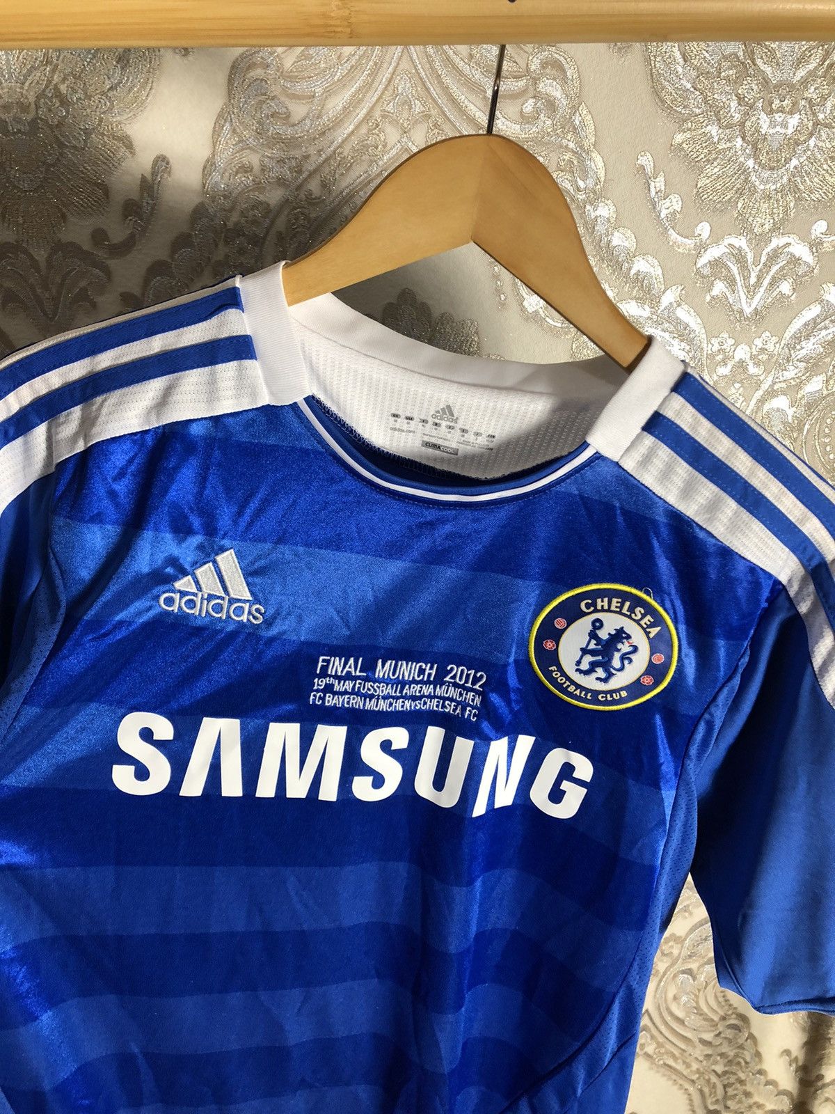 Vintage VERY RARE ADIDAS FC CHELSEA LONDON ENGLAND SOCCER JERSEY Y2K Size US M / EU 48-50 / 2 - 3 Thumbnail