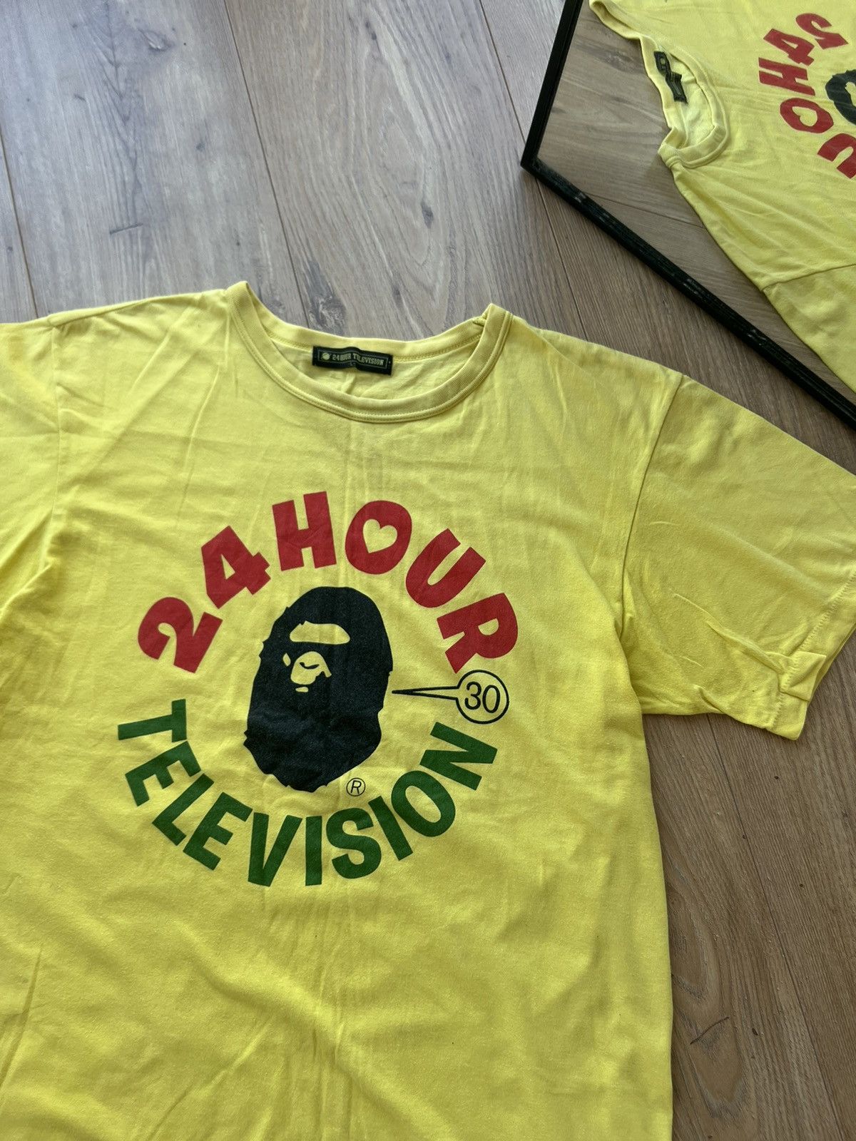 Bape BAPE X 24 HOUR TELEVISION TEE Size US L / EU 52-54 / 3 - 3 Thumbnail