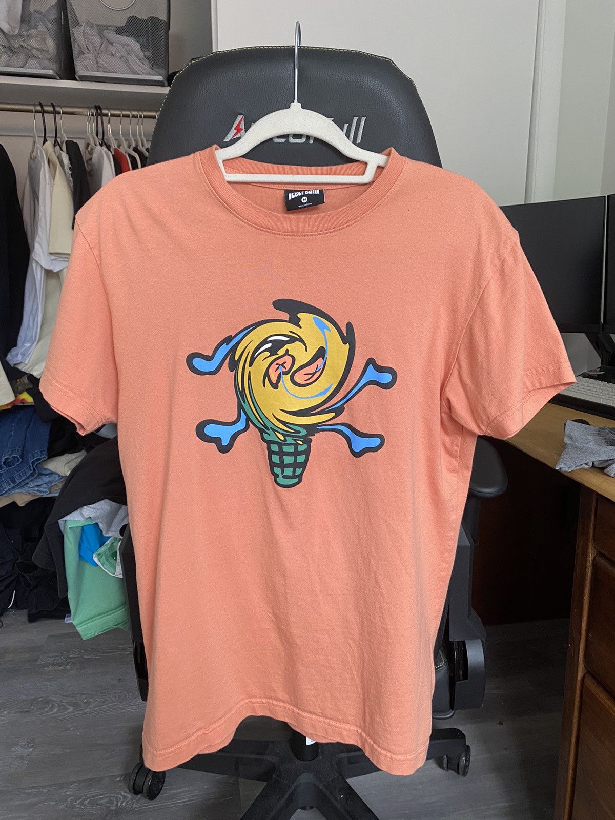 Icecream Ice Cream BBC soft serve tee orange Size US M / EU 48-50 / 2 - 1 Thumbnail