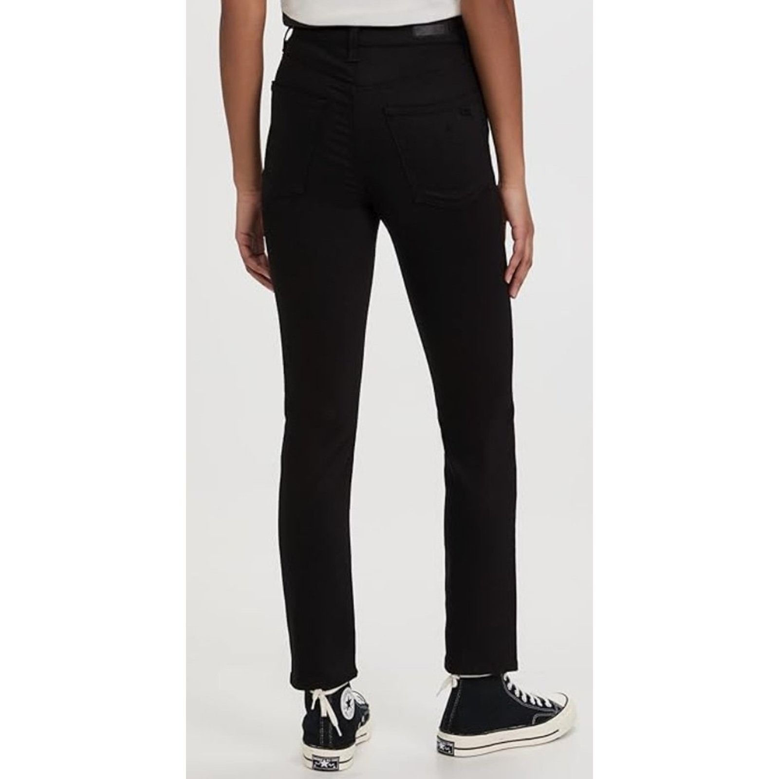 AG Adriano Goldschmied AG Adriano Goldschmied Women's Alexis Slim Jeans Black 29 Size 29" - 3 Thumbnail