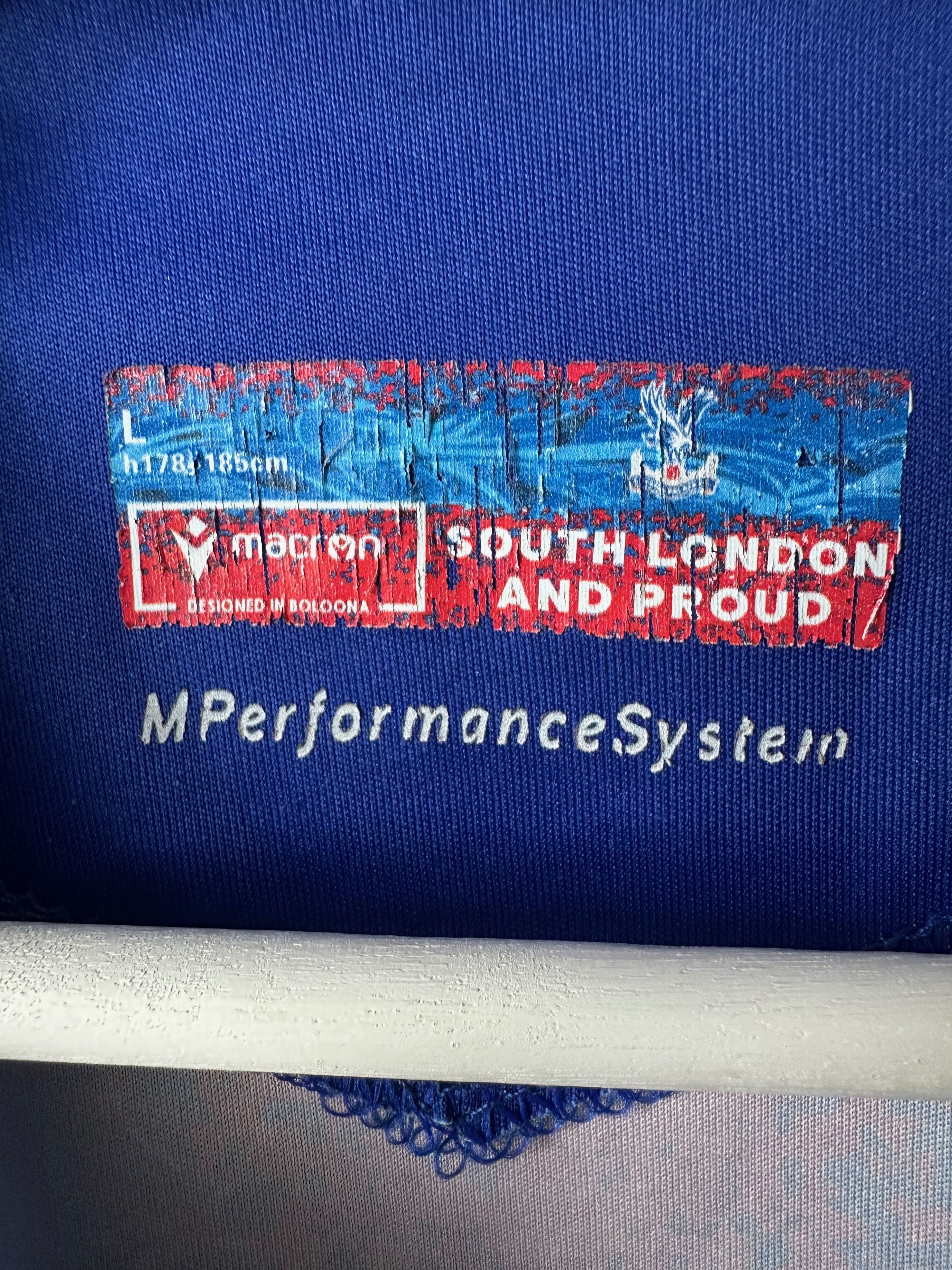 Macron 2024 Crystal Palace Soccer Football jersey shirt cup home Size US L / EU 52-54 / 3 - 11 Thumbnail
