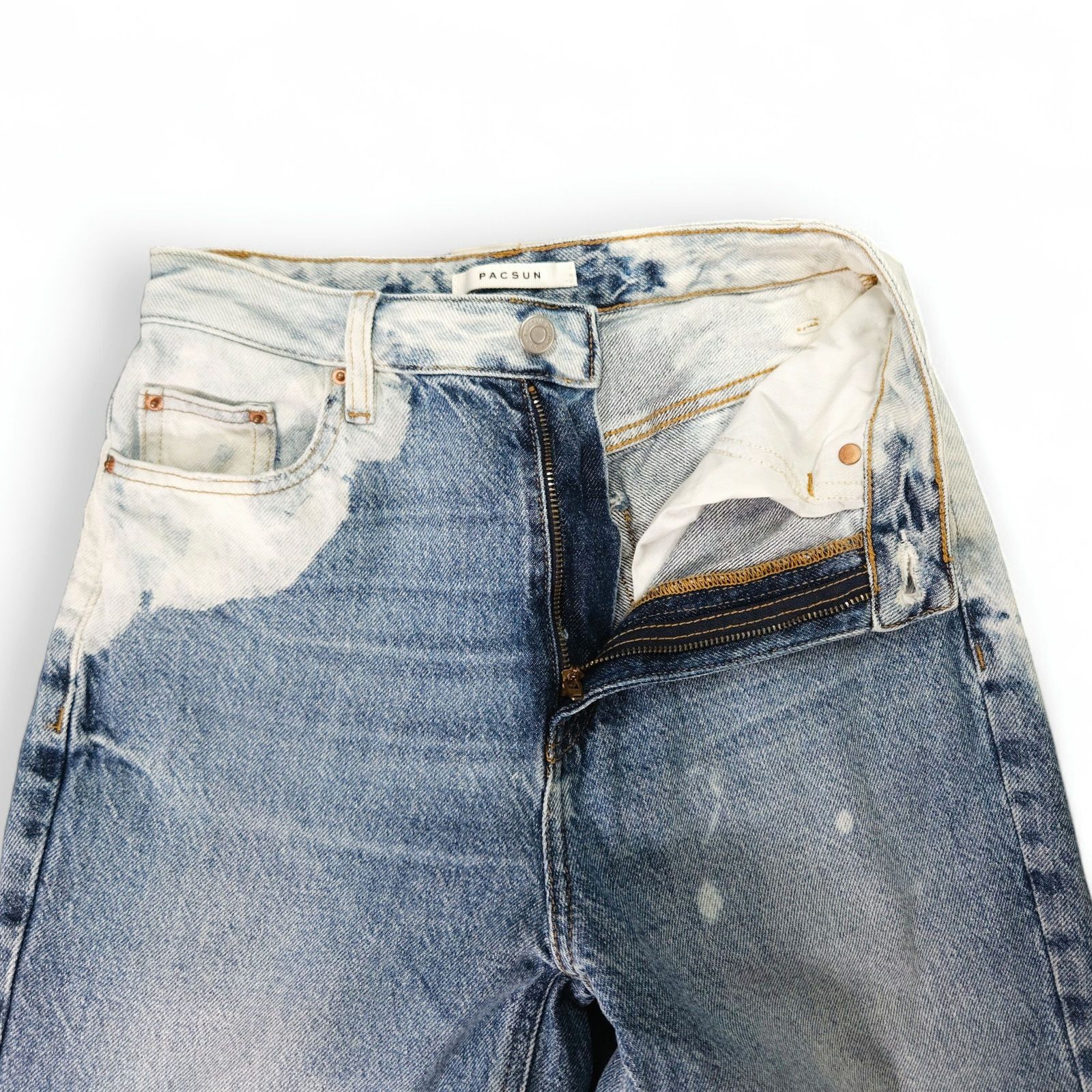 Pacsun Pacsun Tie Dye 90s Boyfriend Jeans Sz 25x32 EUC Y2K Grunge Size 25" / US 0 / IT 36 - 5 Thumbnail