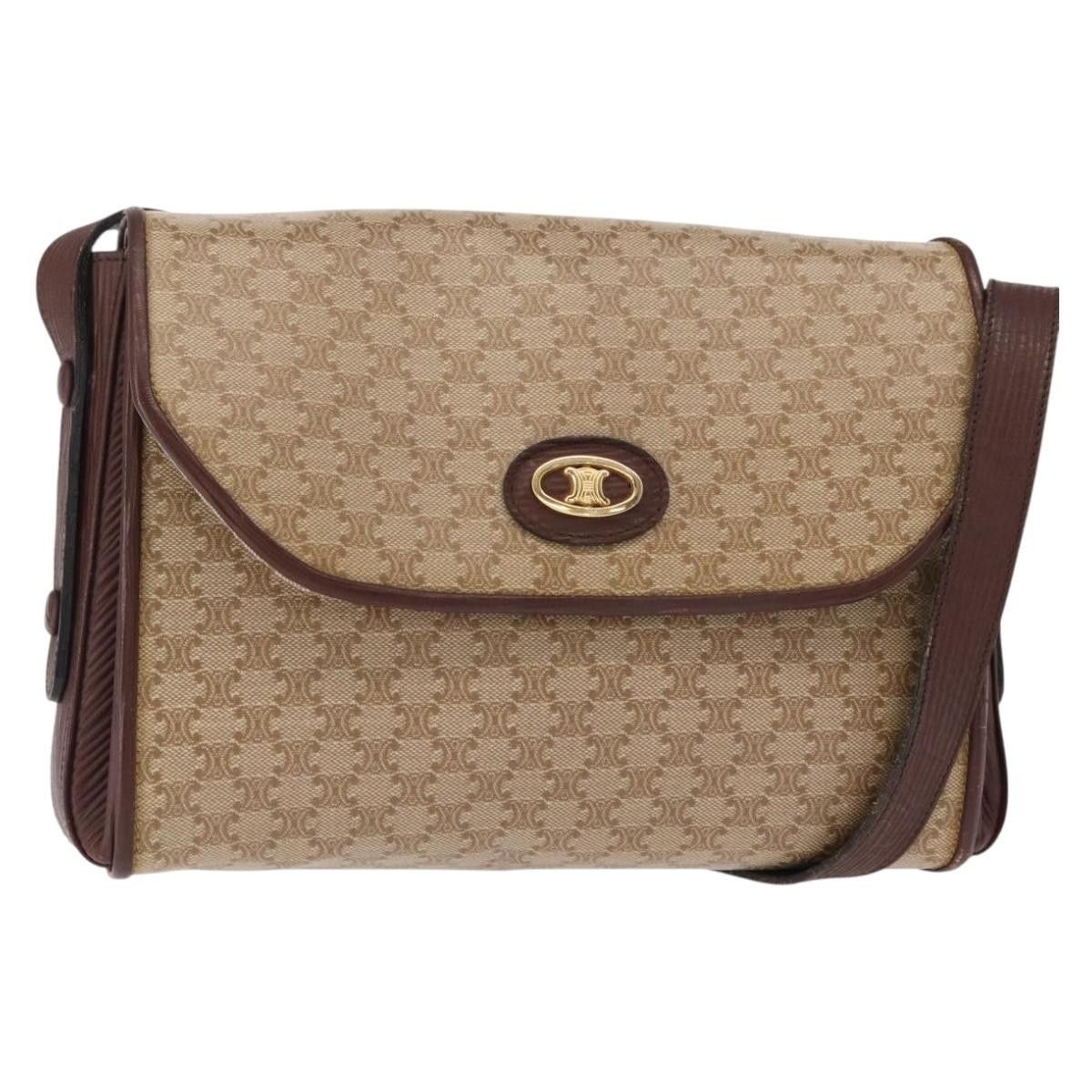 Celine Celine Vintage Macadam Canvas and Leather Size ONE SIZE - 1 Thumbnail