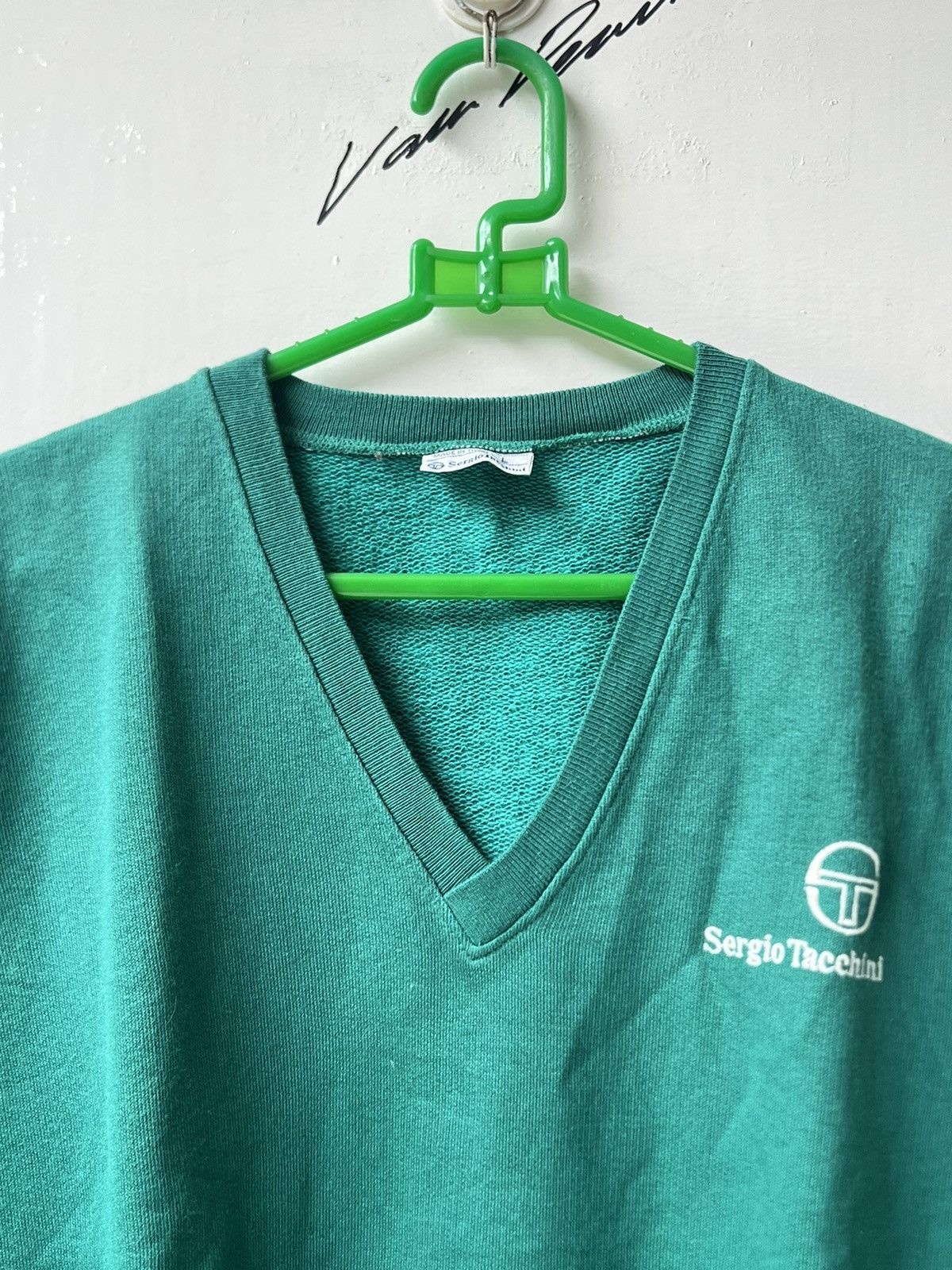 Sergio Tacchini Sergio Tacchini Green Padel Tennis Vest Size US L / EU 52-54 / 3 - 12 Thumbnail
