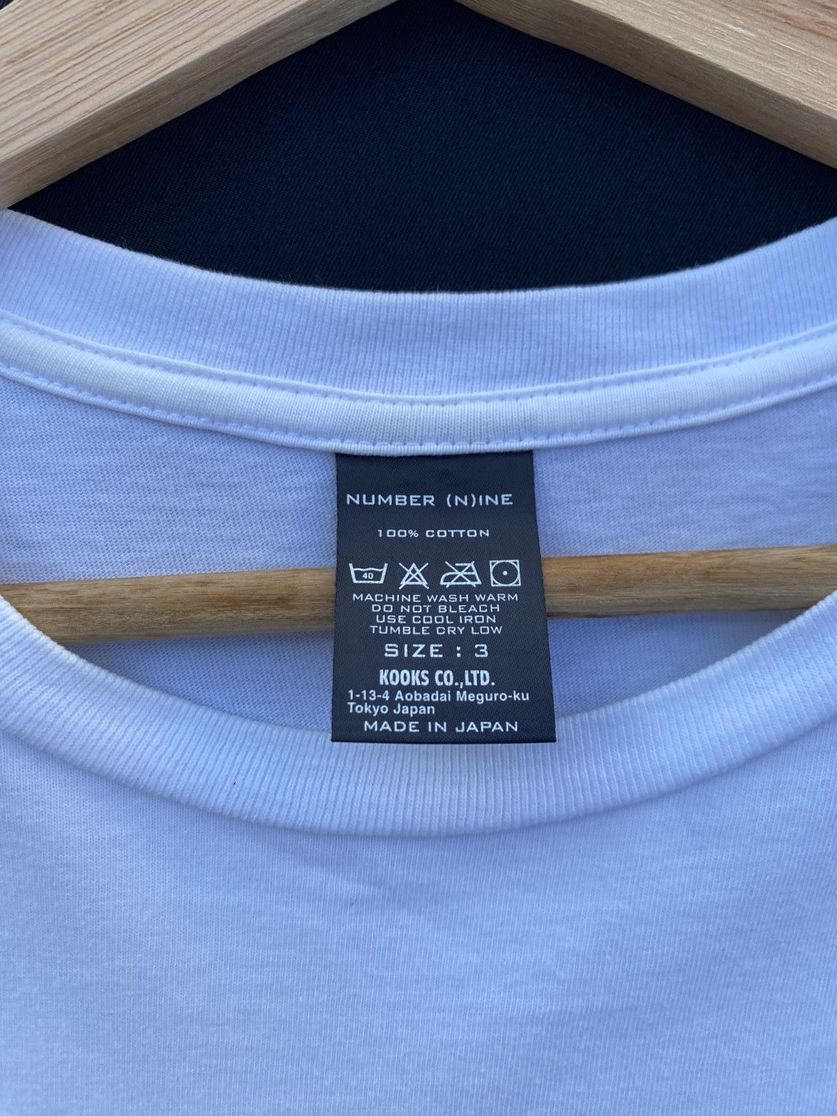 Number (N)ine Rare Number Nine Takahiromiyashita Small Logo Pocket Tee Size US M / EU 48-50 / 2 - 10 Thumbnail