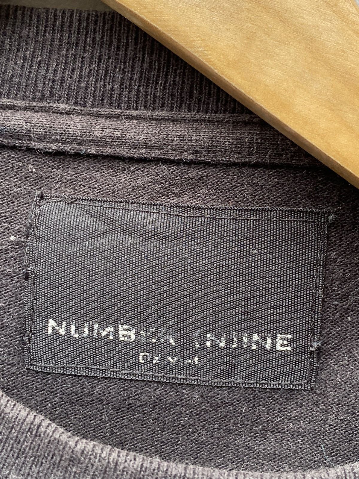 Number (N)ine Number (N)ine Distressed Longsleeve Tshirt Size US S / EU 44-46 / 1 - 6 Thumbnail