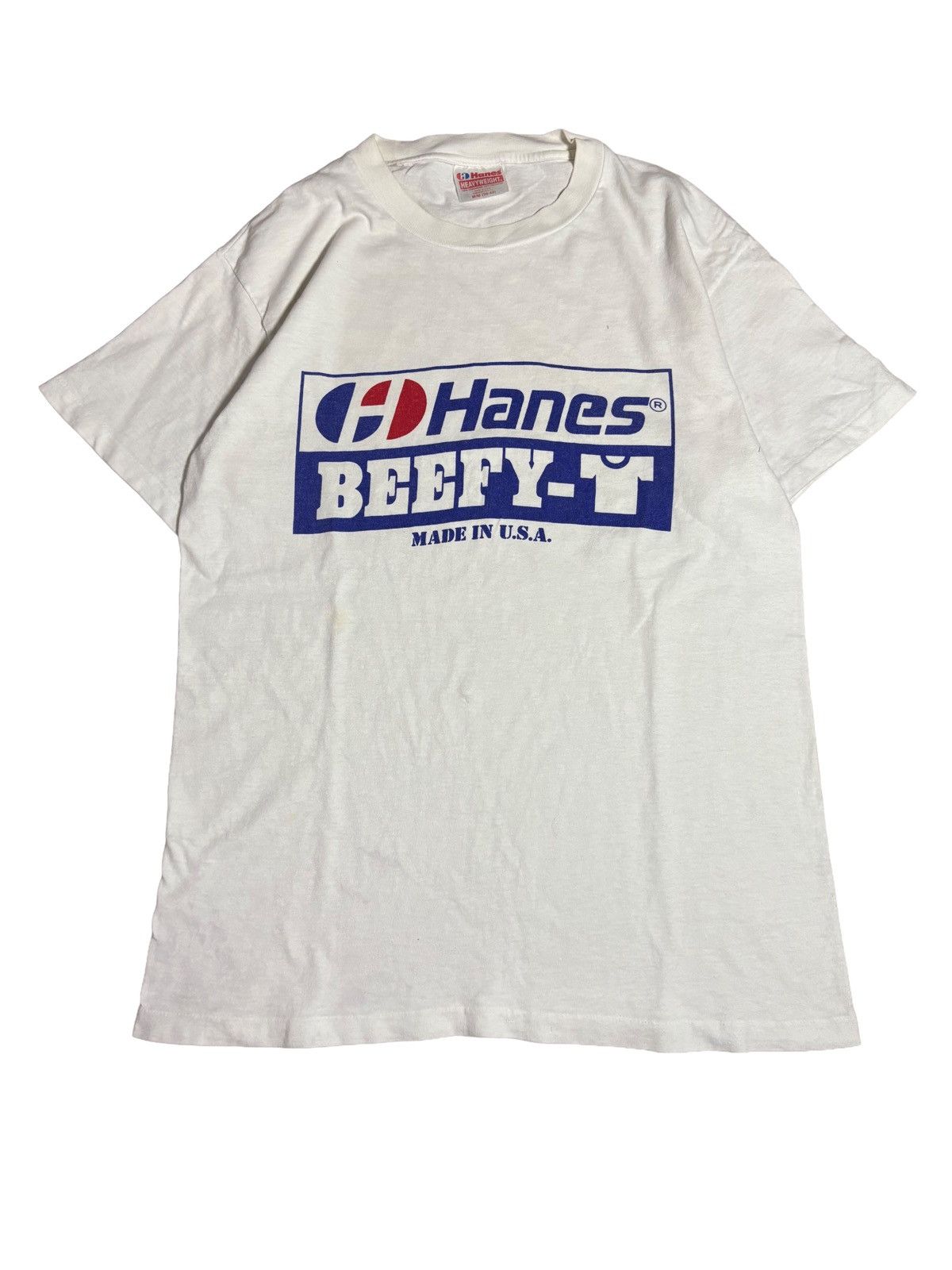 Vintage RARE! Vintage 90’s Art Hanes Beefy Made In USA Size US M / EU 48-50 / 2 - 1 Thumbnail