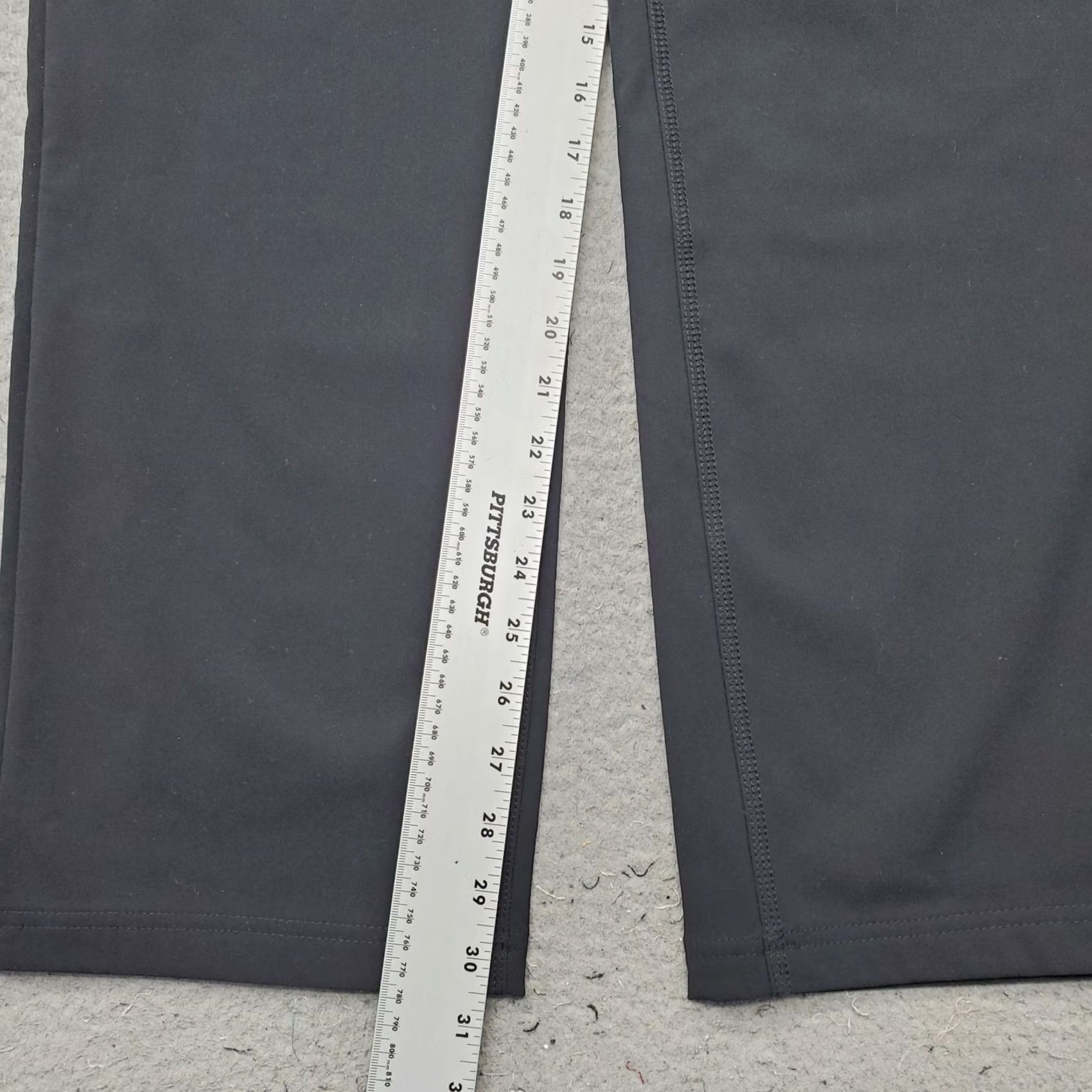 Eddie Bauer Eddie Bauer Womens L Black Stretch Pockets Ankle Pants Straight Leg Pull-On Size 36" / US 14 / IT 50 - 4 Thumbnail