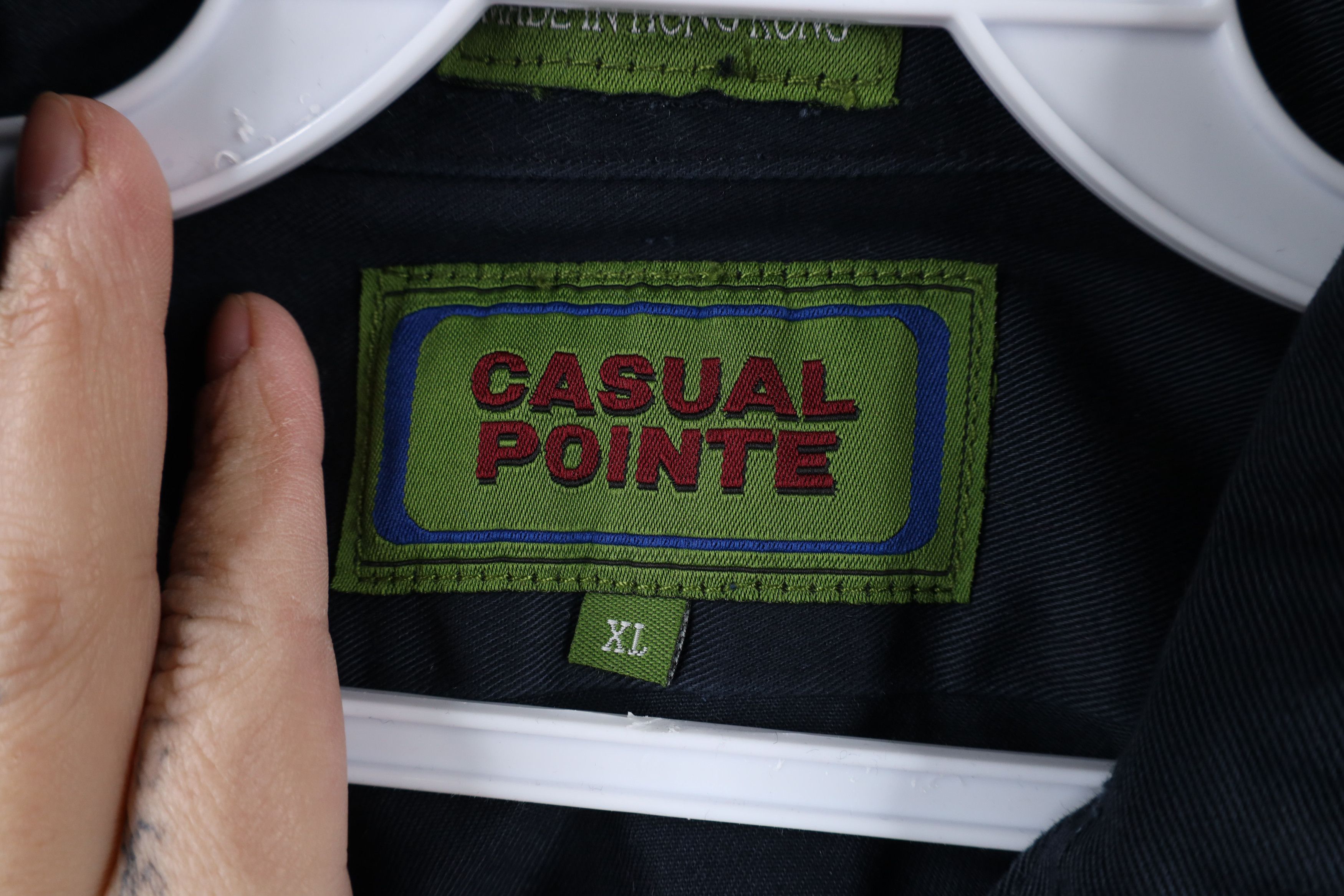 Vintage Deadstock Vintage 90s Streetwear Twill Button Down Shirt Size US XL / EU 56 / 4 - 9 Thumbnail
