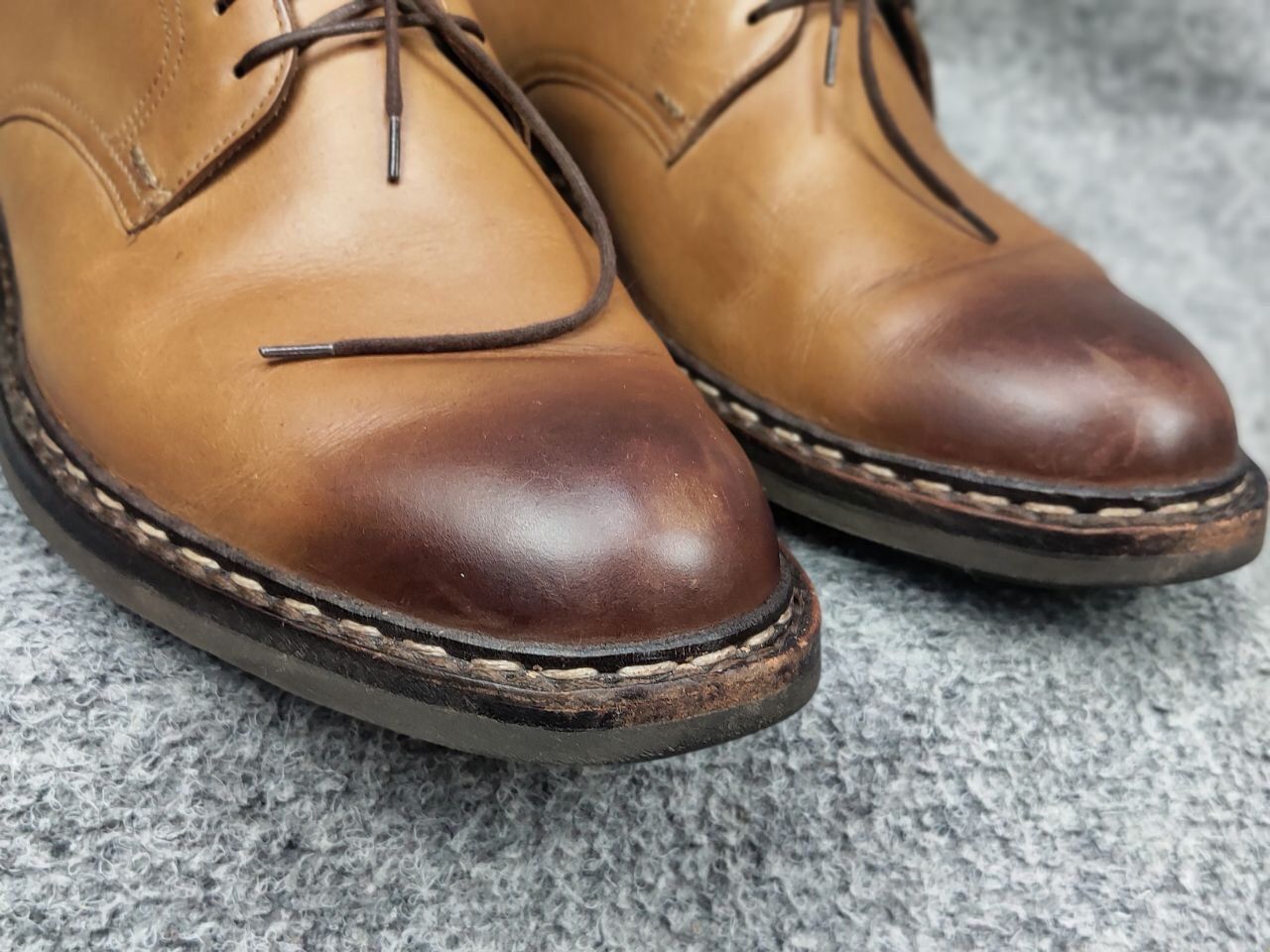 Designer × Mephisto Mephisto Brown Derby Classic Mens Lace Up Shoes Size US 11 / EU 44 - 14 Thumbnail