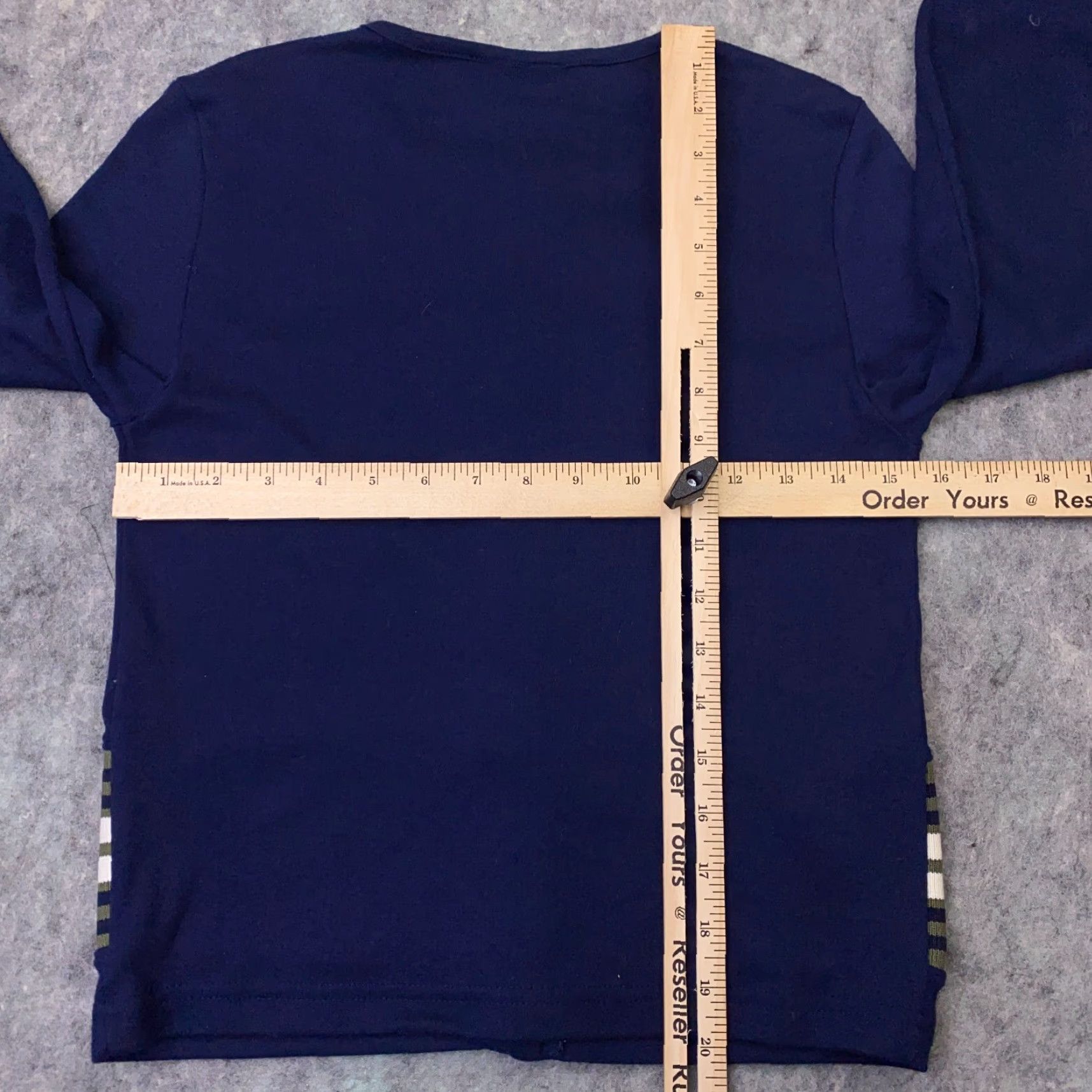 Agolde VINTAGE LA Gold Women’s Sweater XS Blue Button Down Cardigan Cotton Shirt Top Size XS / US 0-2 / IT 36-38 - 7 Thumbnail