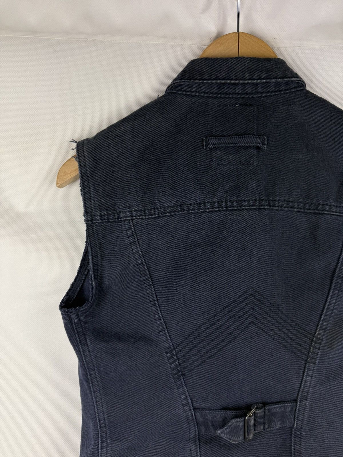 Jean Paul Gaultier JPG Jean Paul Gaultier 22 Drill Vintage 90s Vest Waistcoat Size M / US 6-8 / IT 42-44 - 15 Thumbnail