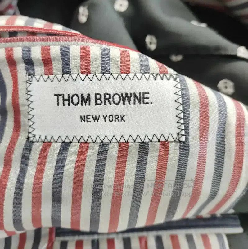 Thom Browne Thom Browne Women's Black Cotton Coat . Size L / US 10 / IT 46 - 3 Thumbnail