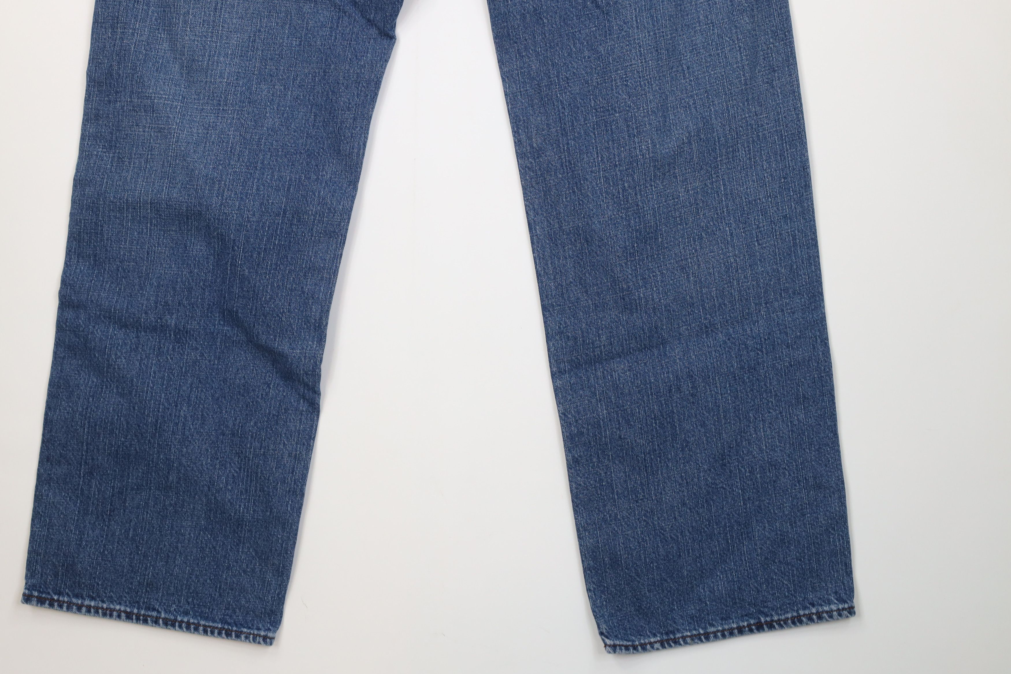 Ralph Lauren Vintage 90s Y2K Ralph Lauren Baggy Wide Leg Denim Jeans Blue Size US 33 - 13 Thumbnail