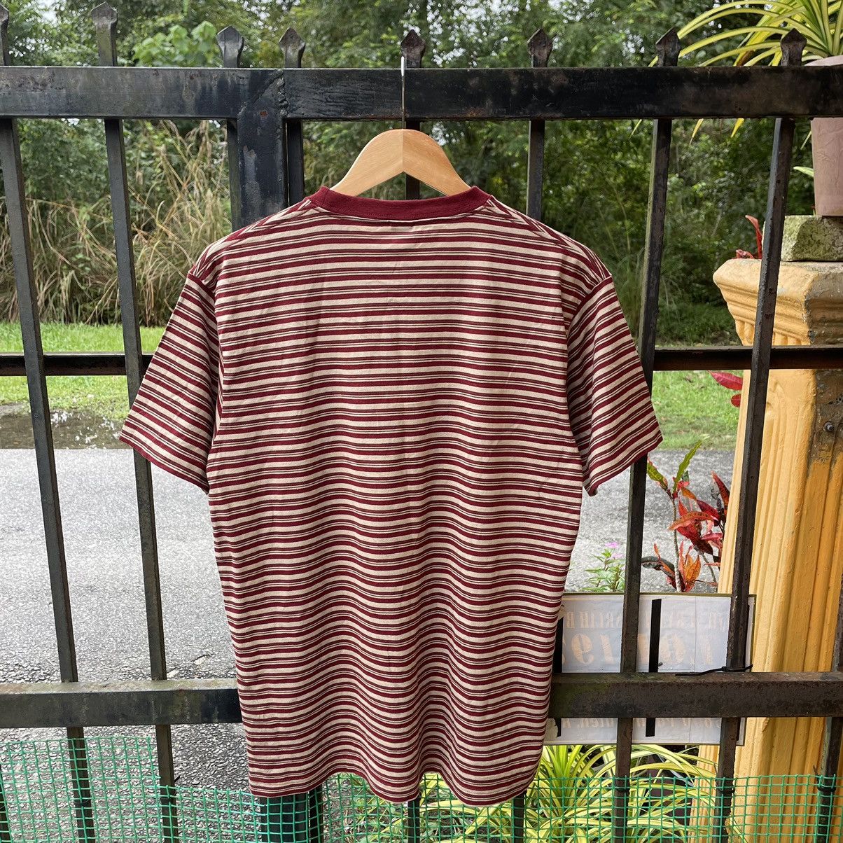 Designer × Vintage × Yohji Yamamoto 🔥🇯🇵NOS Unworm Sacsny Ysaccs By Yohji Yamamoto Striped Tee Size US M / EU 48-50 / 2 - 2 Thumbnail