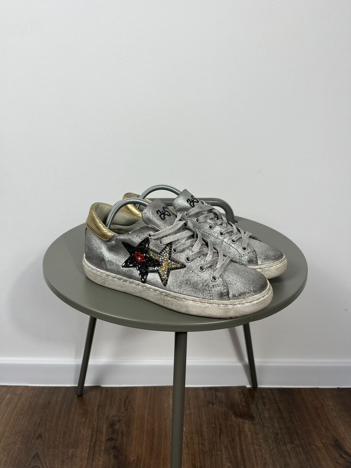 Golden Goose Golden Goose Glitter Star Sneakers Women’s EU 36 Size US 6 / IT 36 - 1 Thumbnail