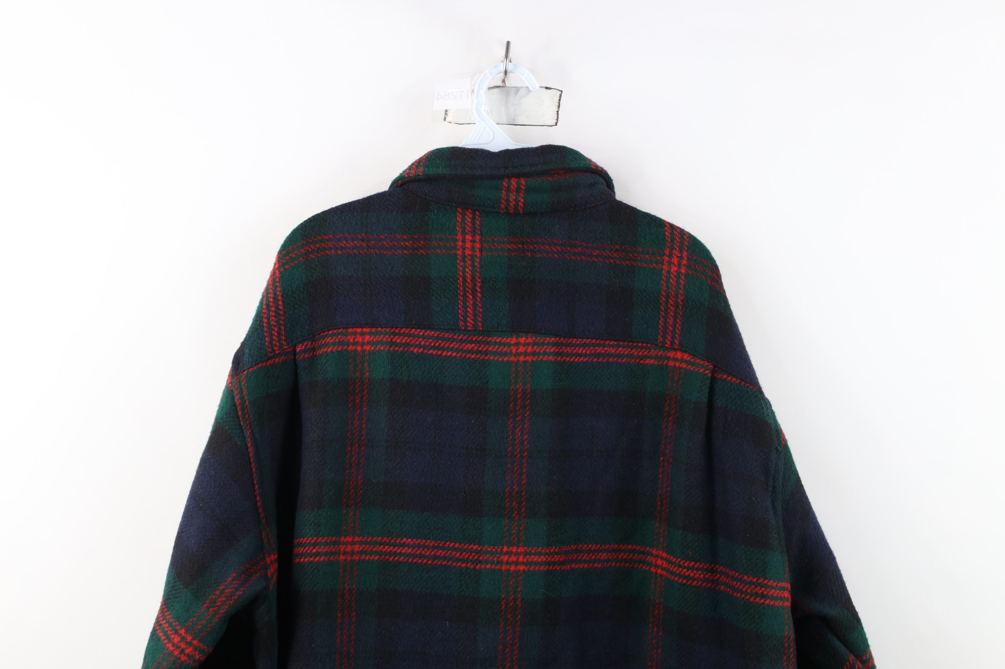 Gap Vintage 90s Gap Flannel Button Shirt Jacket Jac Shirt Plaid Size US XL / EU 56 / 4 - 11 Thumbnail