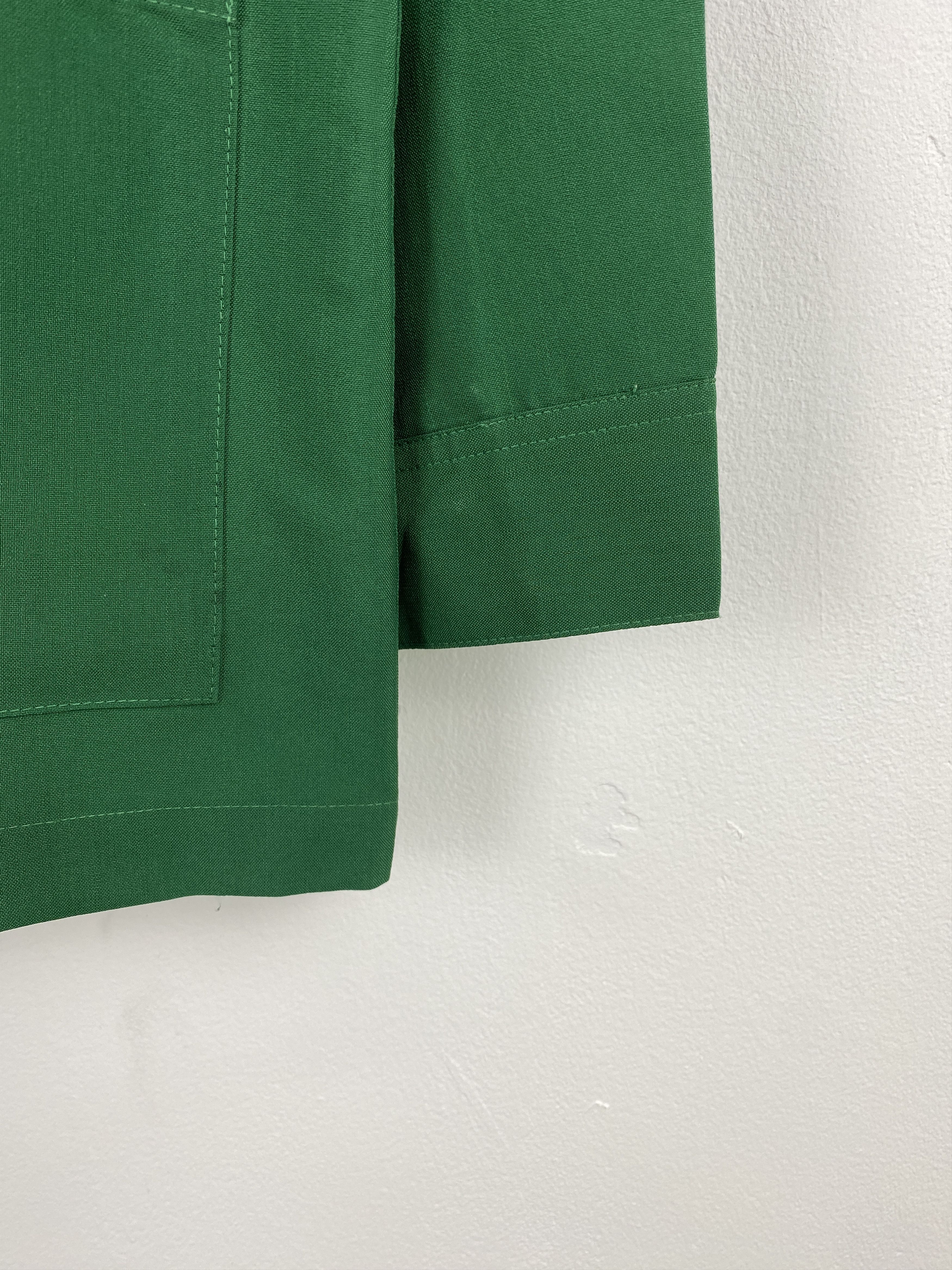 Japanese Brand Vintage 7Eleven Green Uniform Long Sleeve Jacket J2021 Size US L / EU 52-54 / 3 - 8 Thumbnail