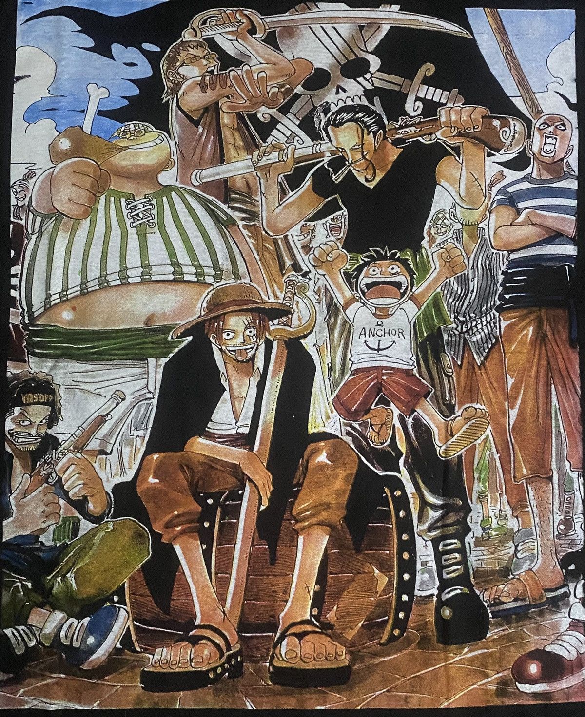 One Piece one piece x anime x ovp x akagami no shanks x redhair pirate Size US XL / EU 56 / 4 - 3 Thumbnail