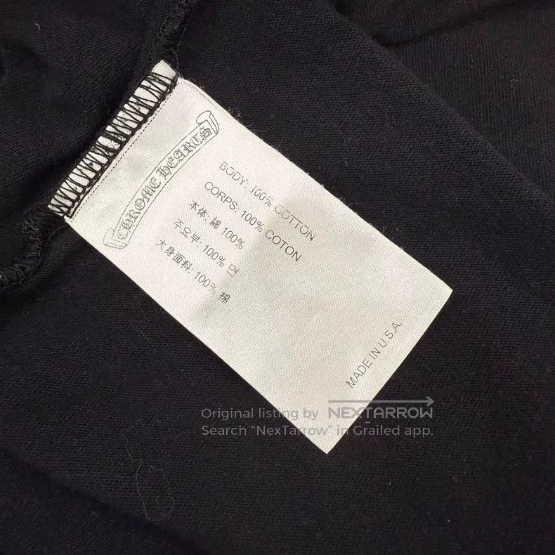 Chrome Hearts CHROME HEARTS Size XL Foti short sleeve Size US XL / EU 56 / 4 - 5 Thumbnail