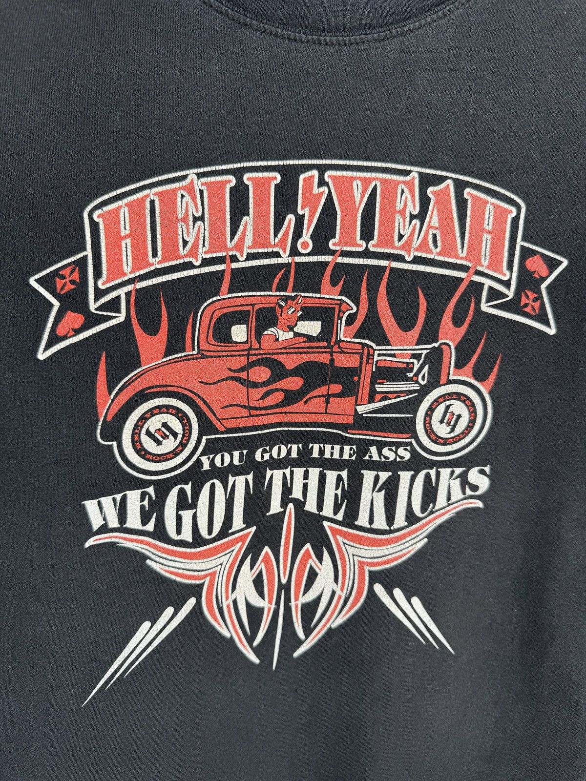 Band Tees Hell Yeah Rock’n’Roll vintage band tee Stedman Size US M / EU 48-50 / 2 - 4 Thumbnail