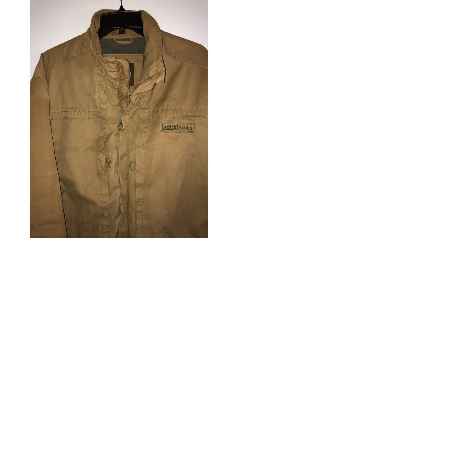 Aigle VINTAGE Aigle Khaki Men’s Coat Size XLarge Padded Military Heavy Winter Warm Jacket Tan Beige Size US XL / EU 56 / 4 - 12 Thumbnail