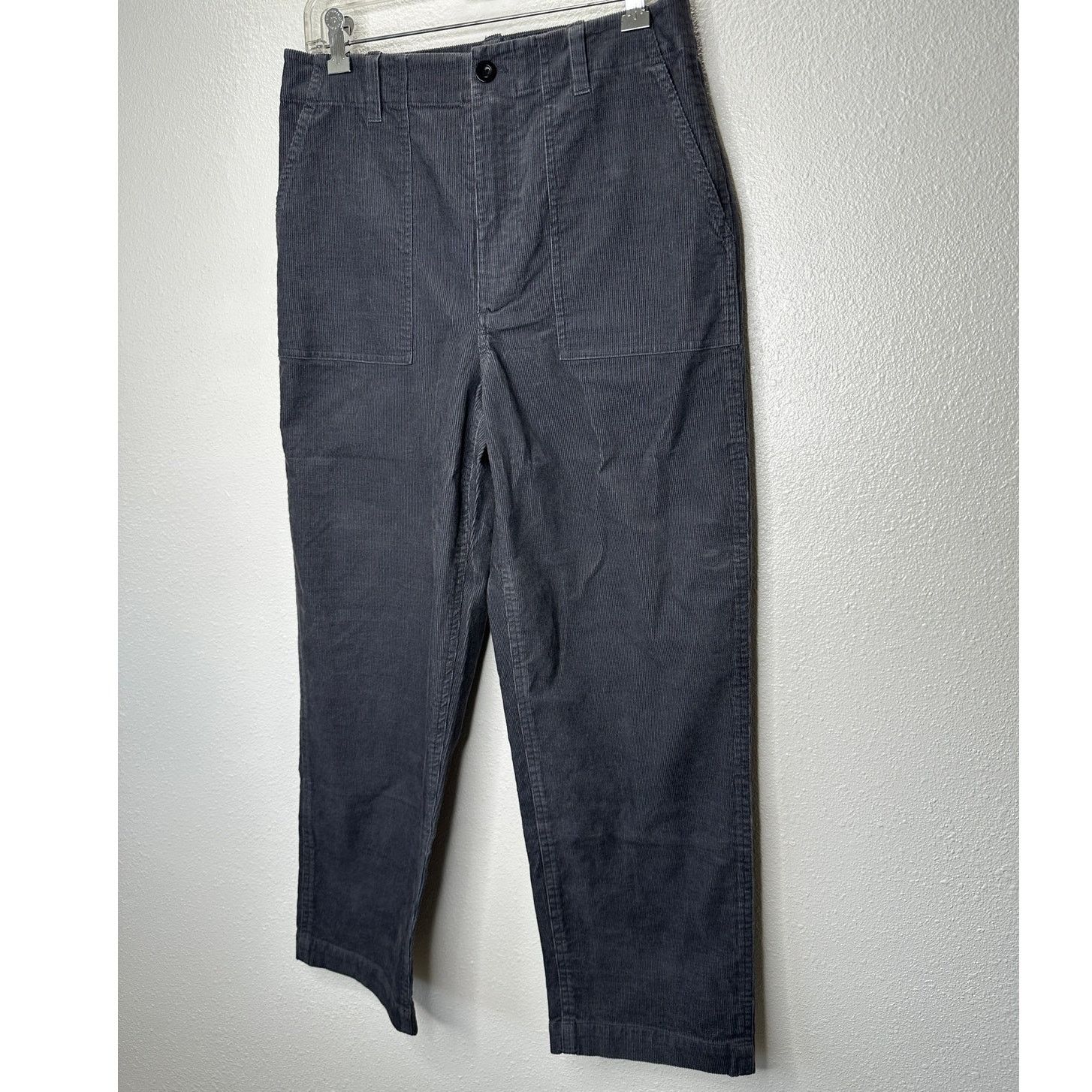 Other Jenni Kayne Gray High Waist Corduroy Ranger Trouser Pants 8 Size 30" / US 8 / IT 44 - 3 Thumbnail