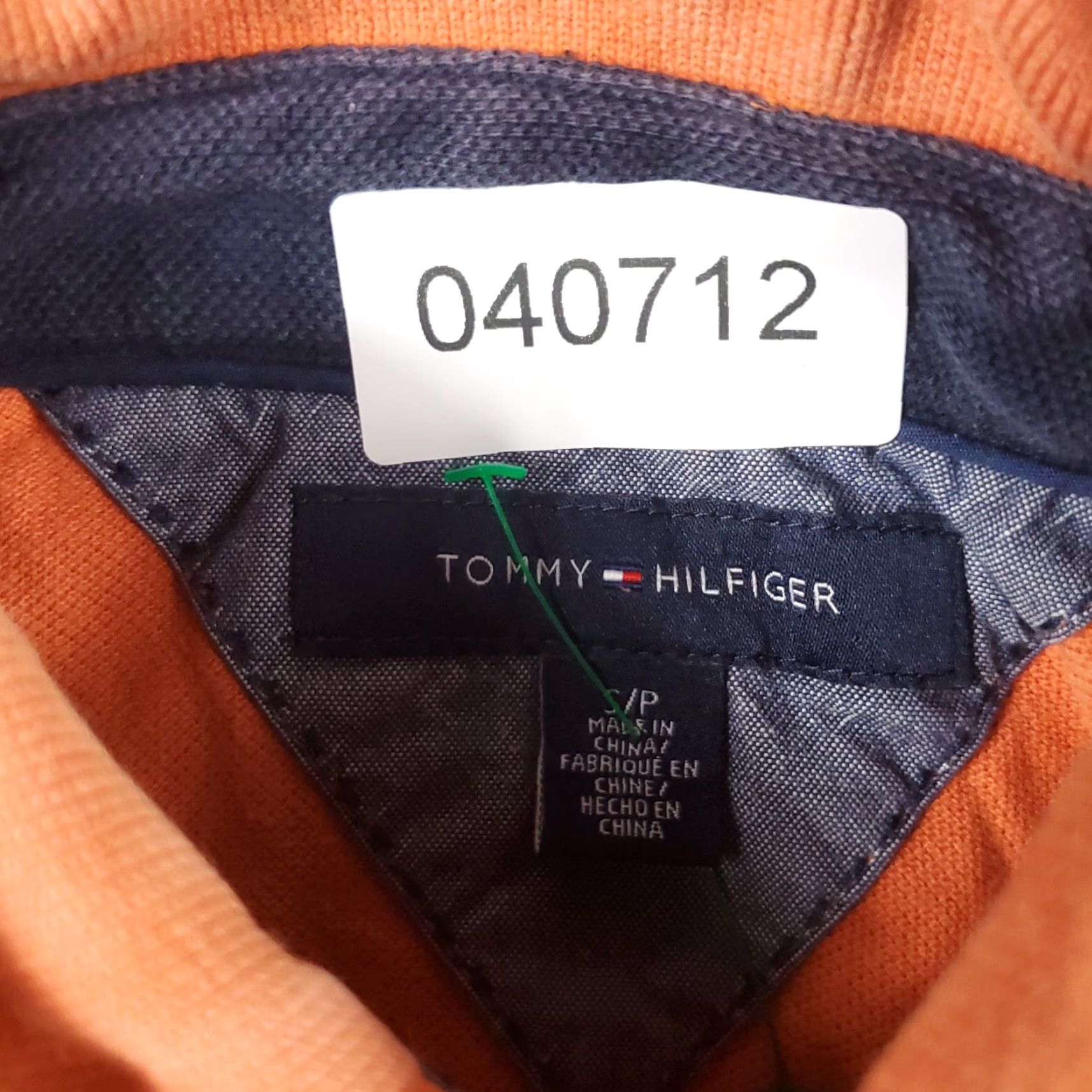 Tommy Hilfiger Tommy Hilfiger Polo Shirt Mens Small Orange Casual Short Sleeve Activewear Size US S / EU 44-46 / 1 - 7 Thumbnail