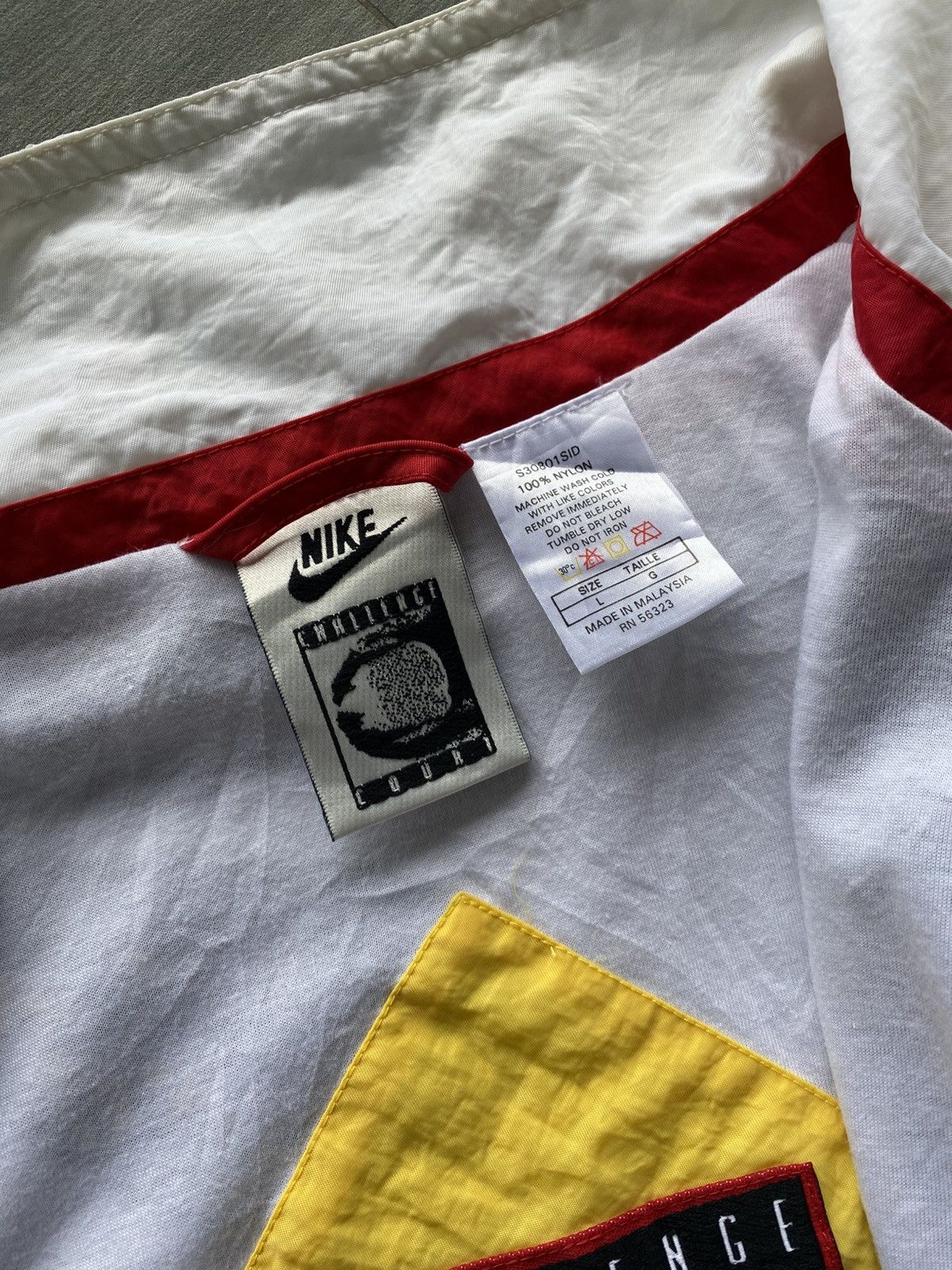 Nike Vintage 90’s Nike Challenge Court Jacket🔥🎾 Size US L / EU 52-54 / 3 - 8 Thumbnail