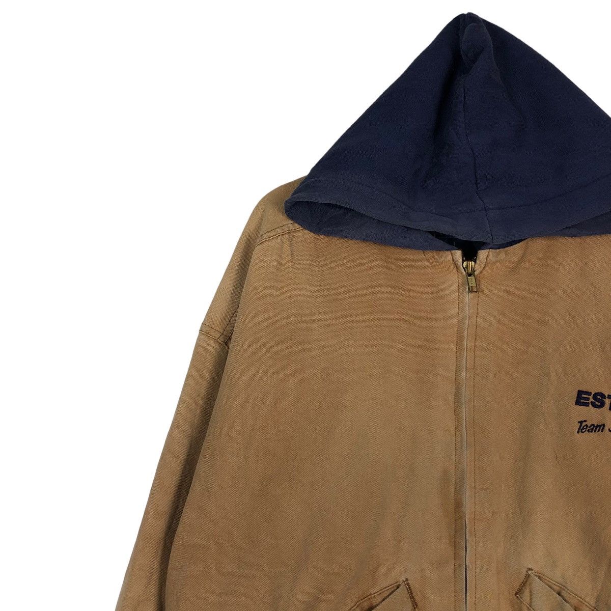 Japanese Brand 🔥Vintage Worker Duck Canvas Detroit Jacket Dunbrooke USA Size US M / EU 48-50 / 2 - 7 Thumbnail