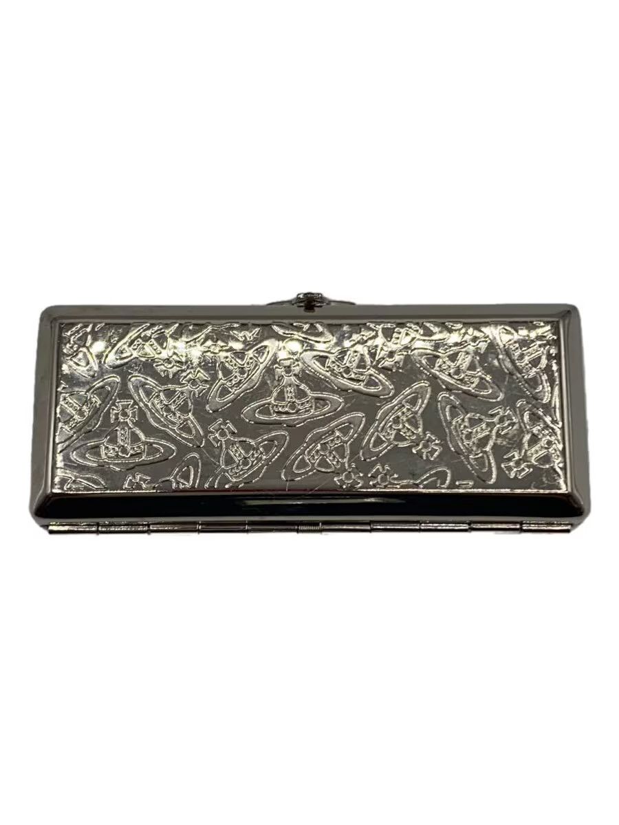 Pre-owned Vivienne Westwood Multi Orb Cigarette Case In Silver