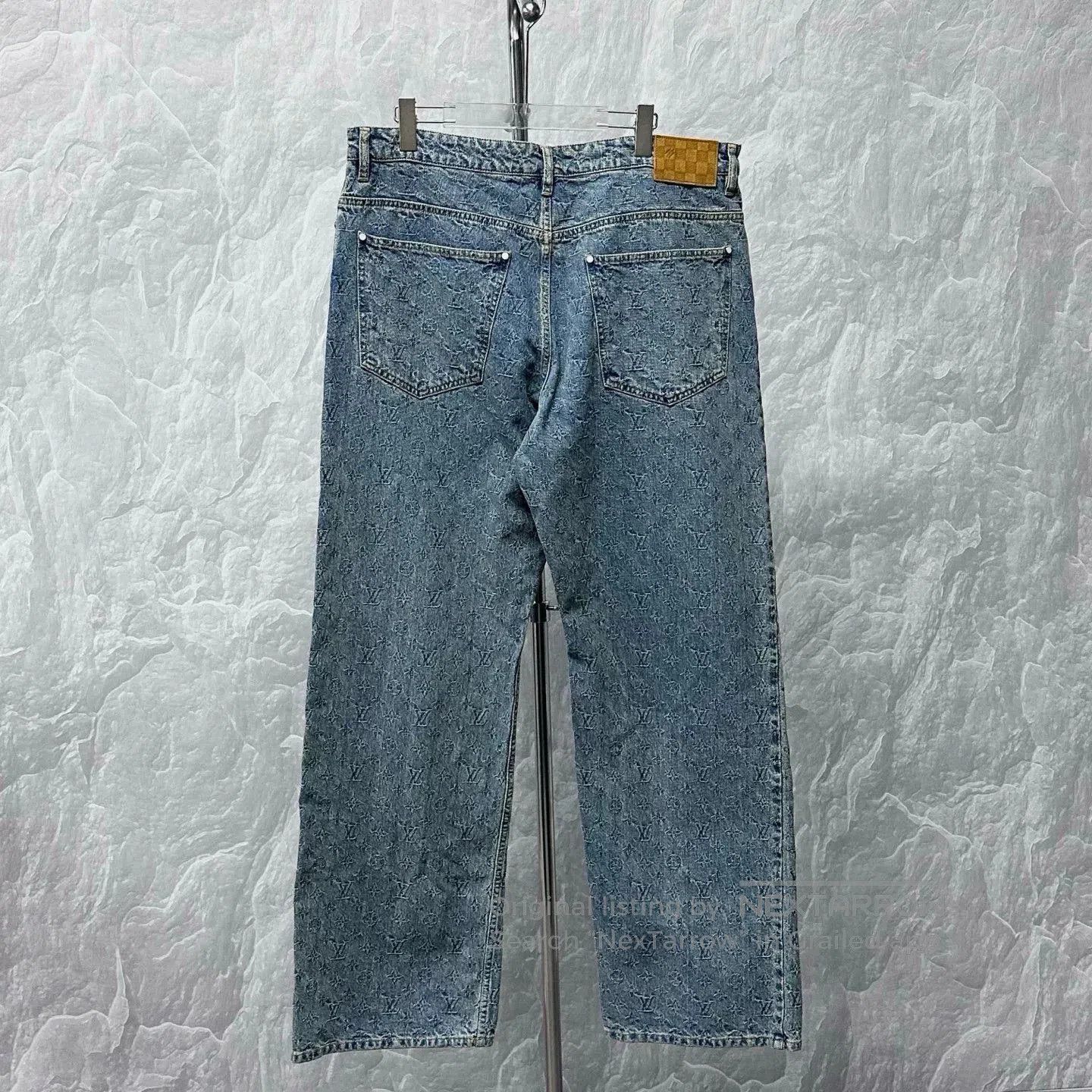 Louis Vuitton Louis Vuitton SS25 Floral Denim Pants Size 30. Size US 30 / EU 46 - 3 Thumbnail
