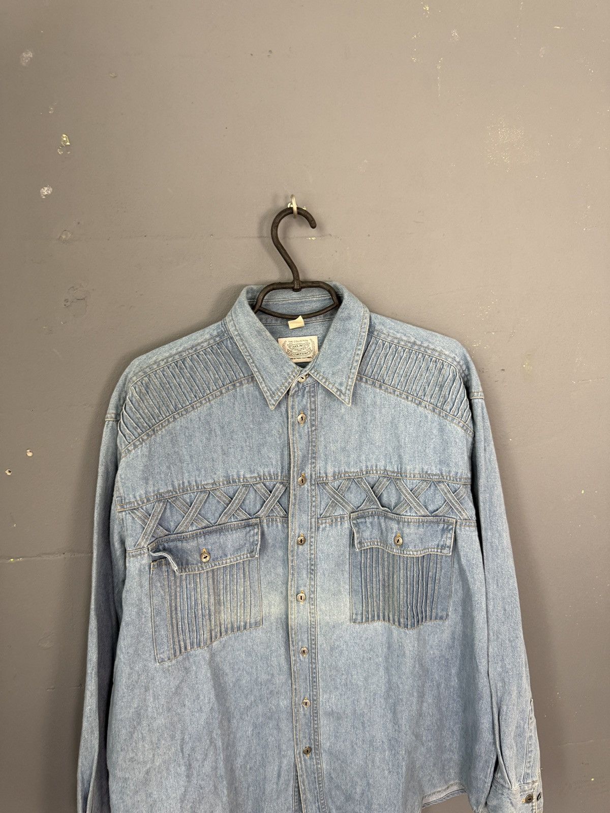 Denim western shirt