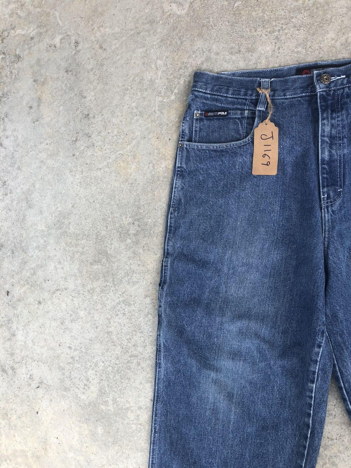 Southpole Vintage Southpole Baggy Carpenter Embroidered Jeans Size US 35 - 4 Thumbnail