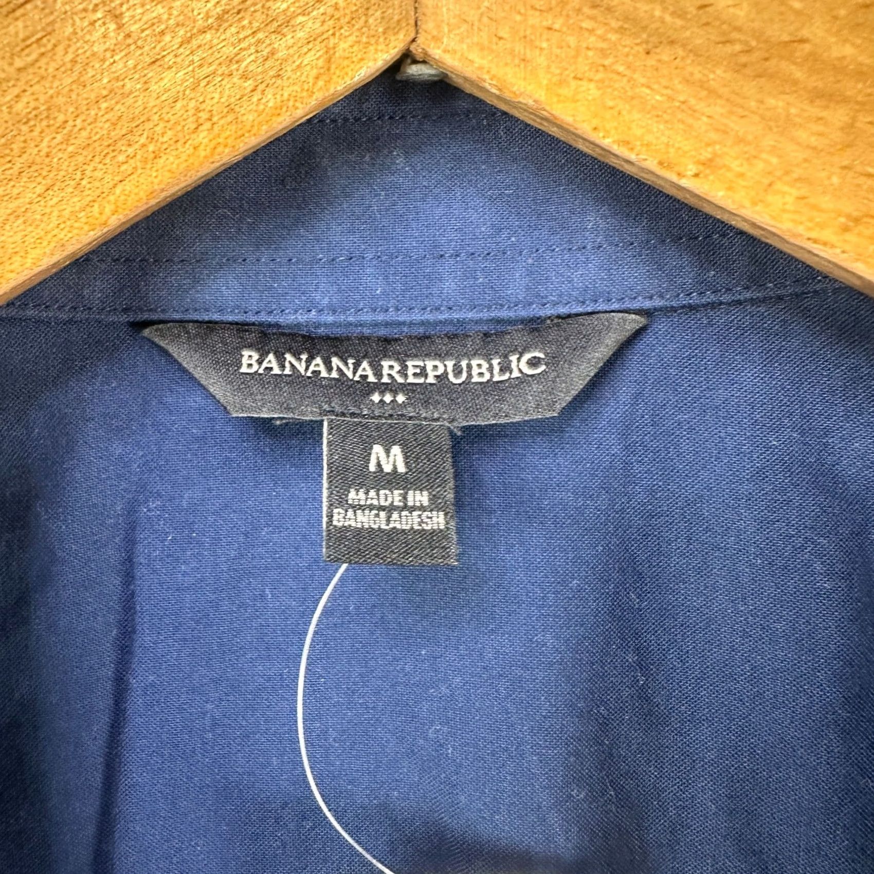 Banana Republic VINTAGE? No — Banana Republic Polo Shirt Mens Medium Blue Stripe Rugby Pocket Short Sleeve NEW Size US M / EU 48-50 / 2 - 5 Thumbnail