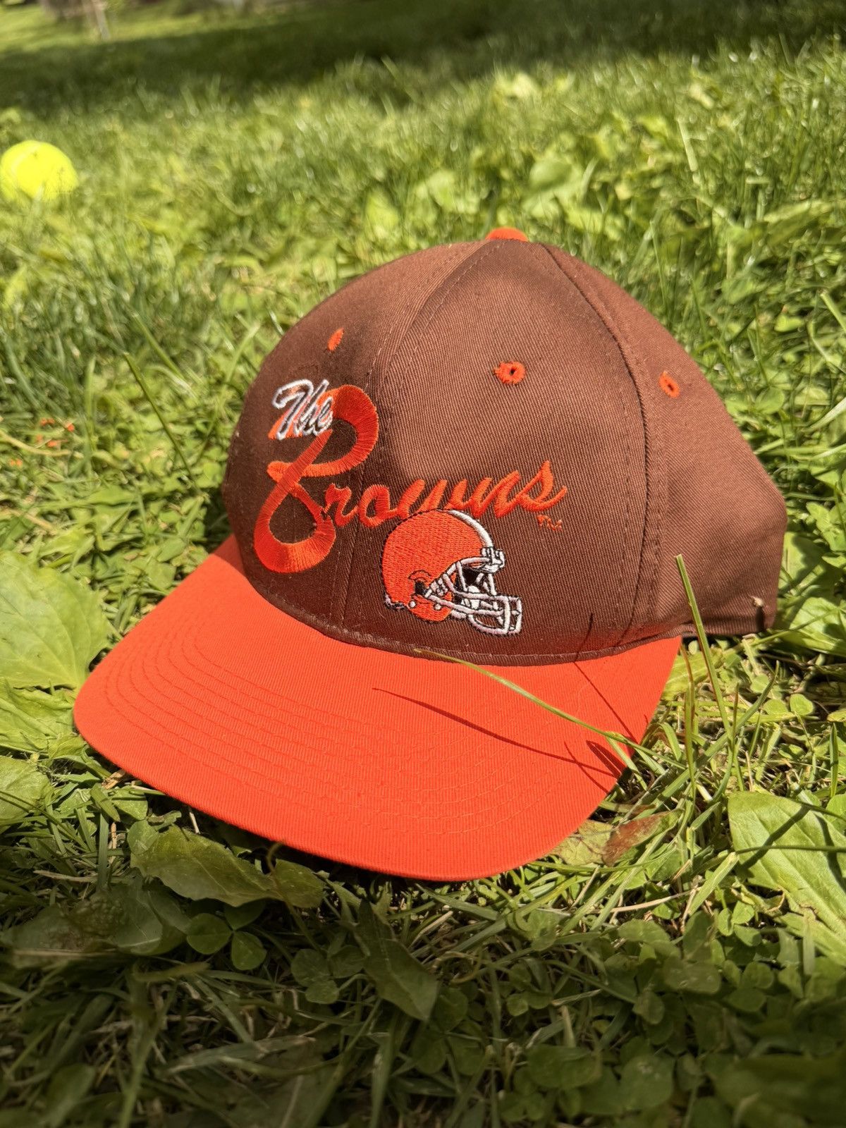 Vintage VTG Cleveland Browns NFL Snapback Hat Size ONE SIZE - 2 Thumbnail