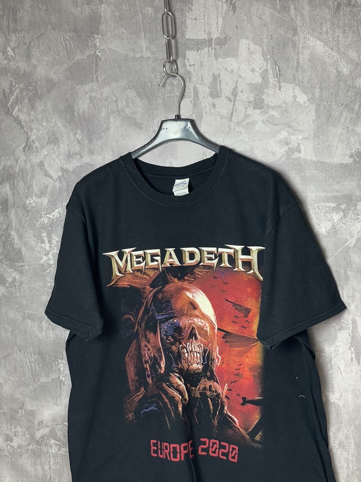 Band Tees T-shirt Megadeth 2020 Y2K Printed Very Rare Streetwear Tee Size US XL / EU 56 / 4 - 8 Thumbnail