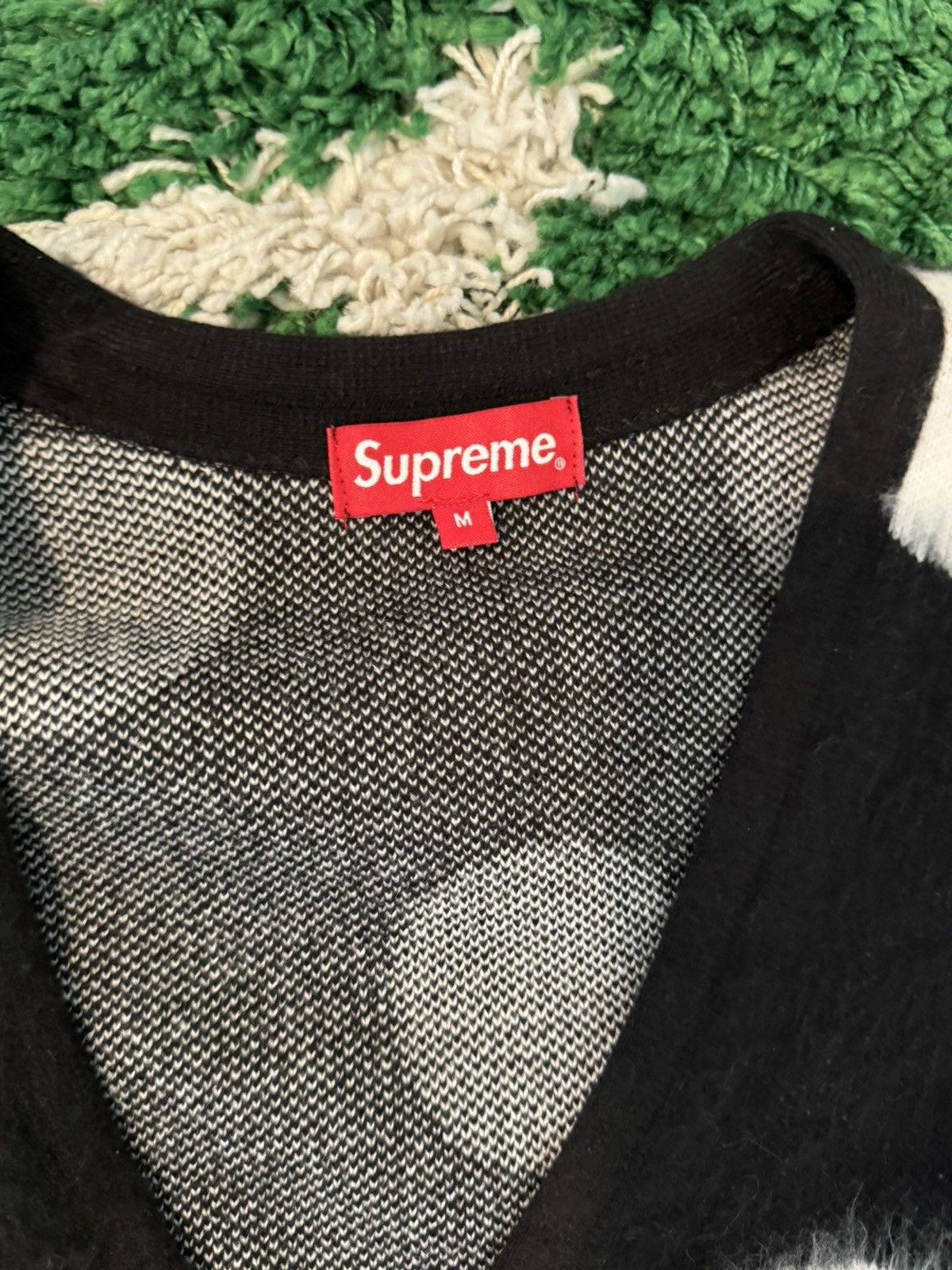 Supreme Supreme brushed Polka dot cardigan Size US M / EU 48-50 / 2 - 2 Thumbnail