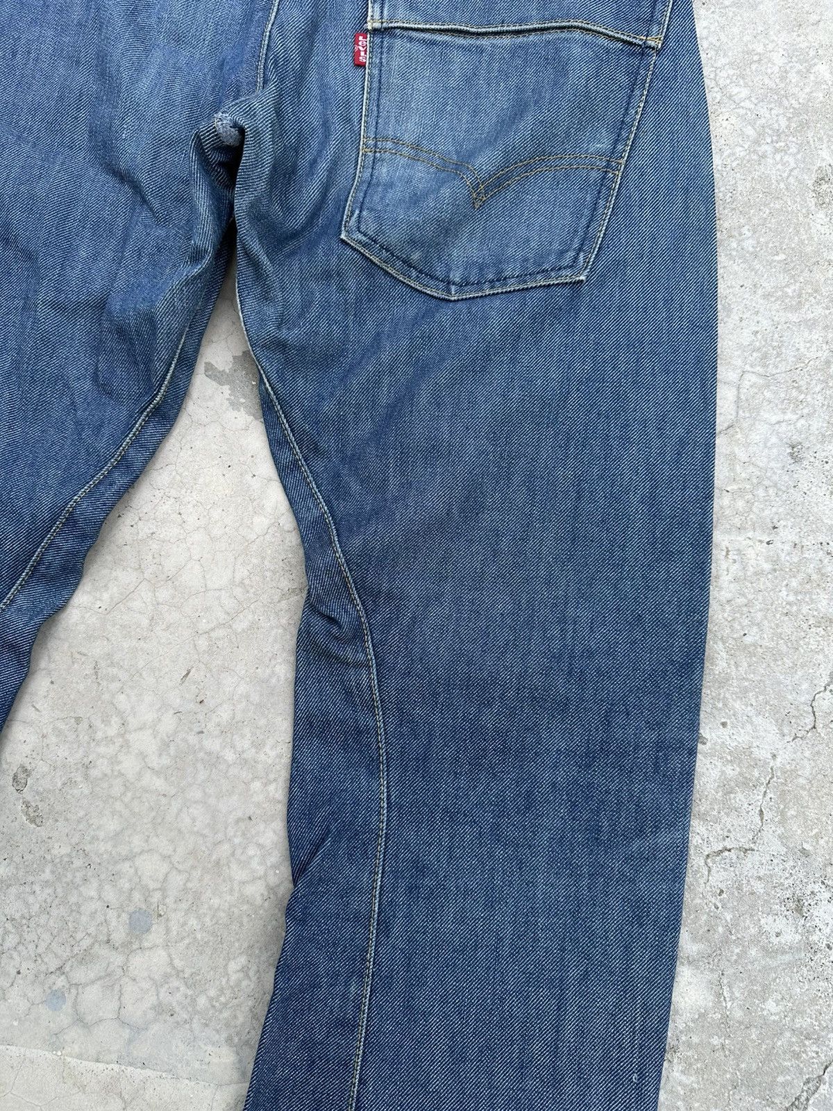 Levi's Vintage Levis Engineered Single Pocket Denim Jeans Size US 29 - 16 Thumbnail