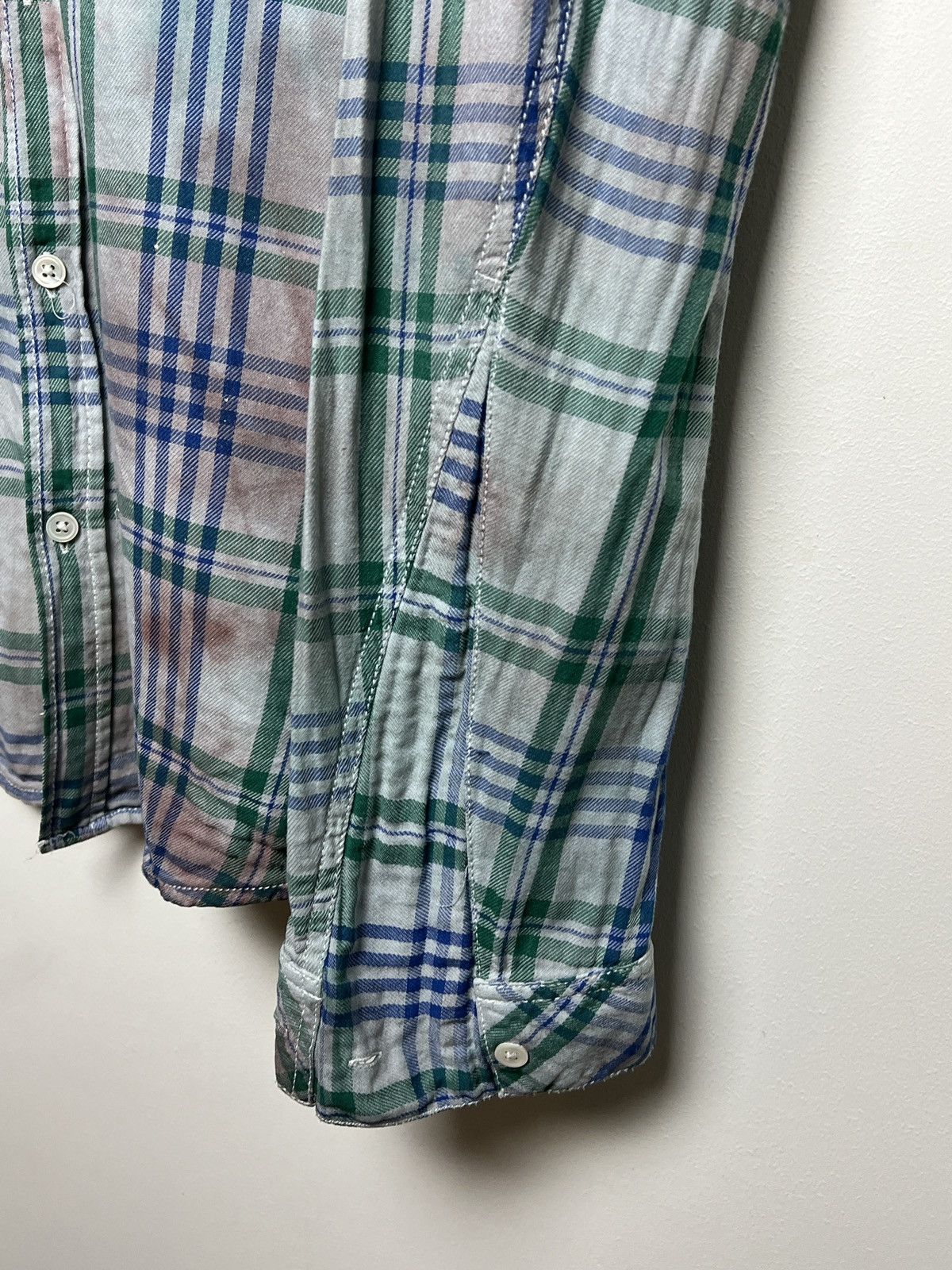 Acne Studios acne vintage travis plaid shirt tie dye y2k Size US M / EU 48-50 / 2 - 4 Thumbnail
