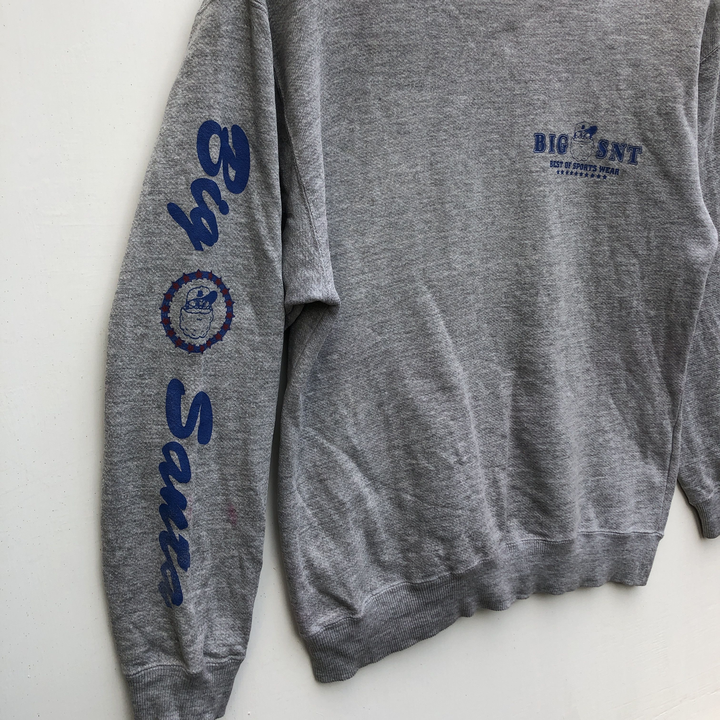 Japanese Brand BIG SANTA Crew Neck Sweatshirt #0883-28 Size US S / EU 44-46 / 1 - 5 Thumbnail