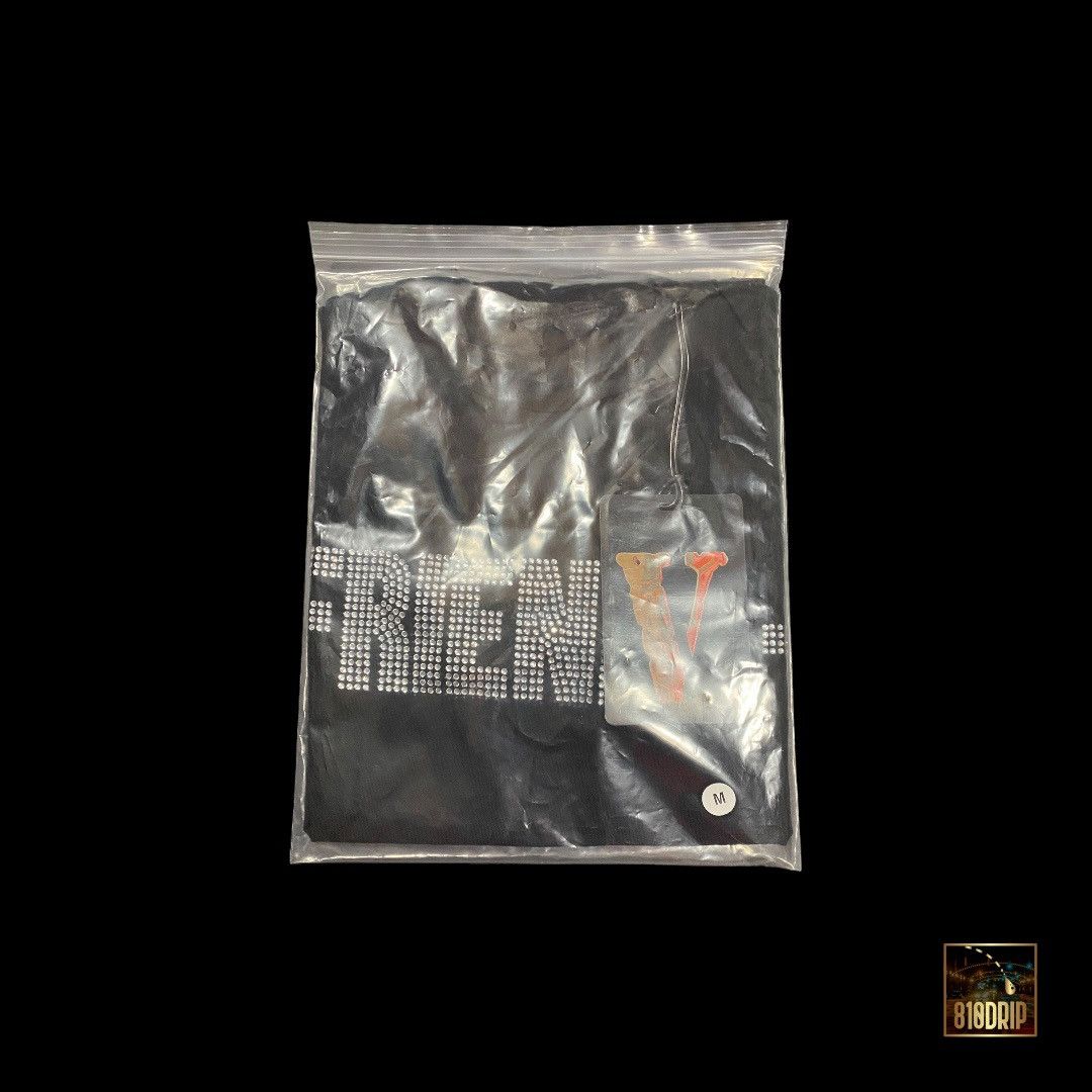 Vlone Vlone Friends Rhinestone Factory Error Tee (M) Size US M / EU 48-50 / 2 - 3 Thumbnail