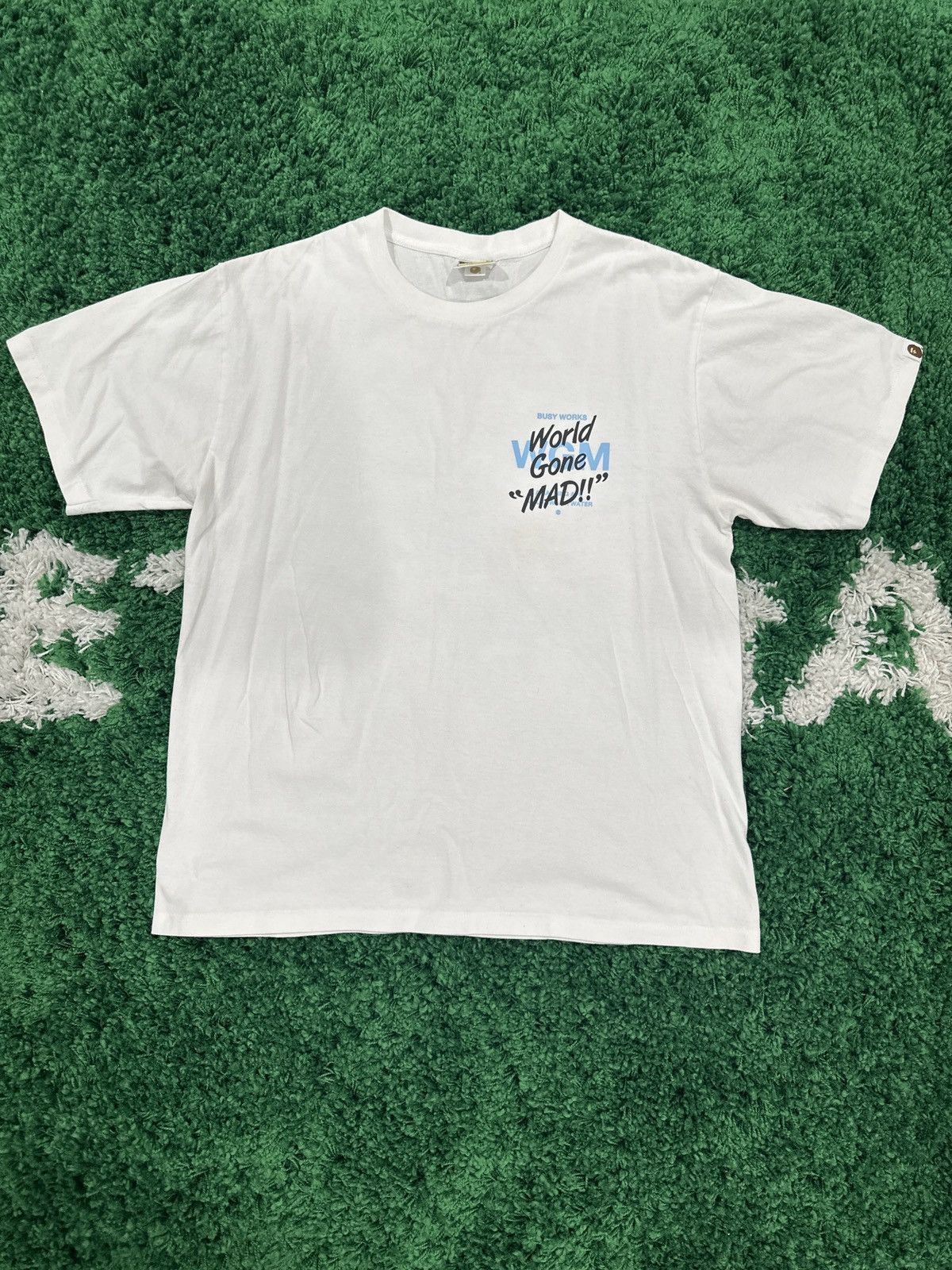 Bape ABC BUSY WORKS TEE Size US L / EU 52-54 / 3 - 1 Thumbnail